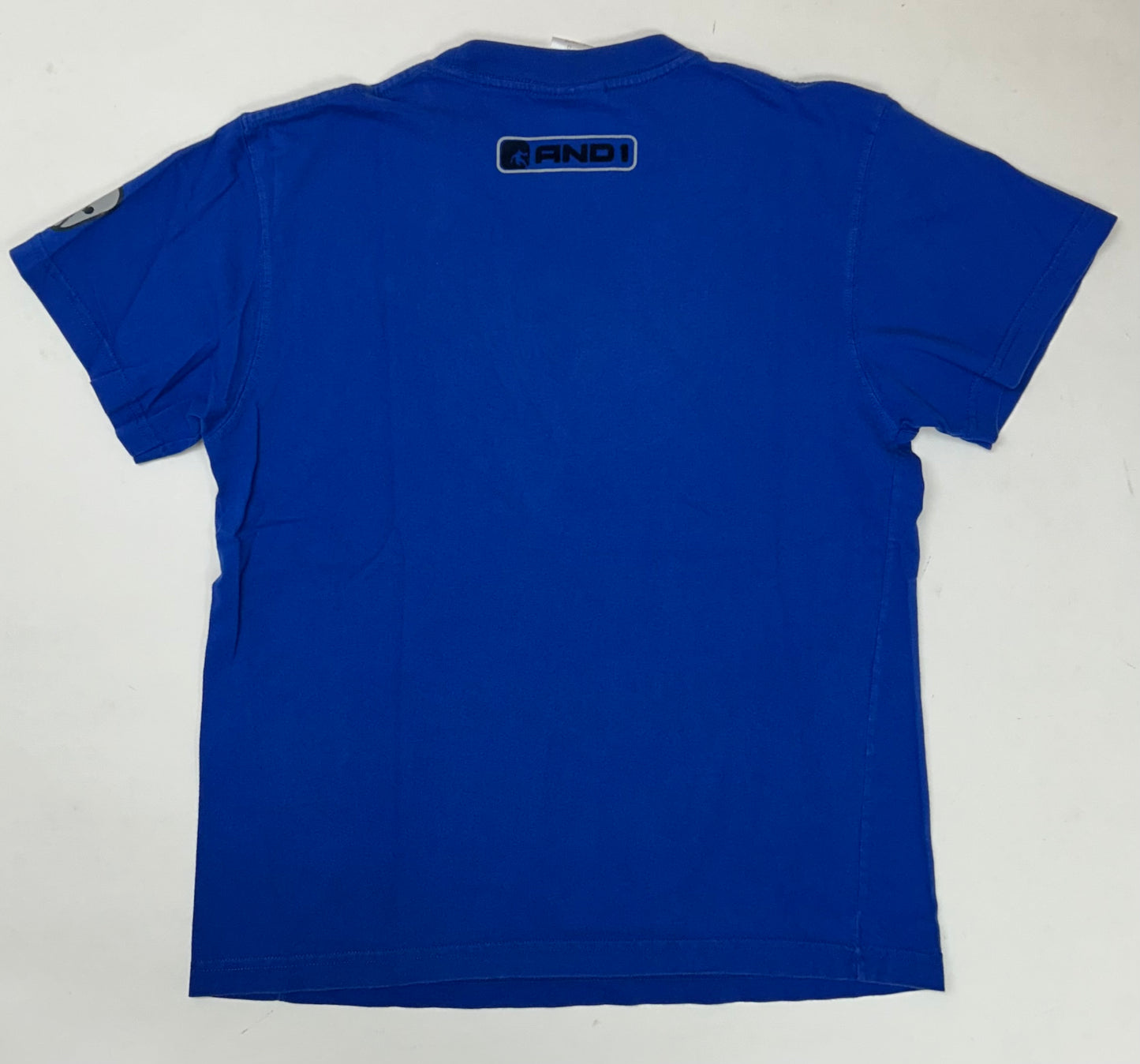 Vintage 00s And 1 Basketball Graphic Tee Youth Large (14/16) Blue Adult S/M 20x26 Inches