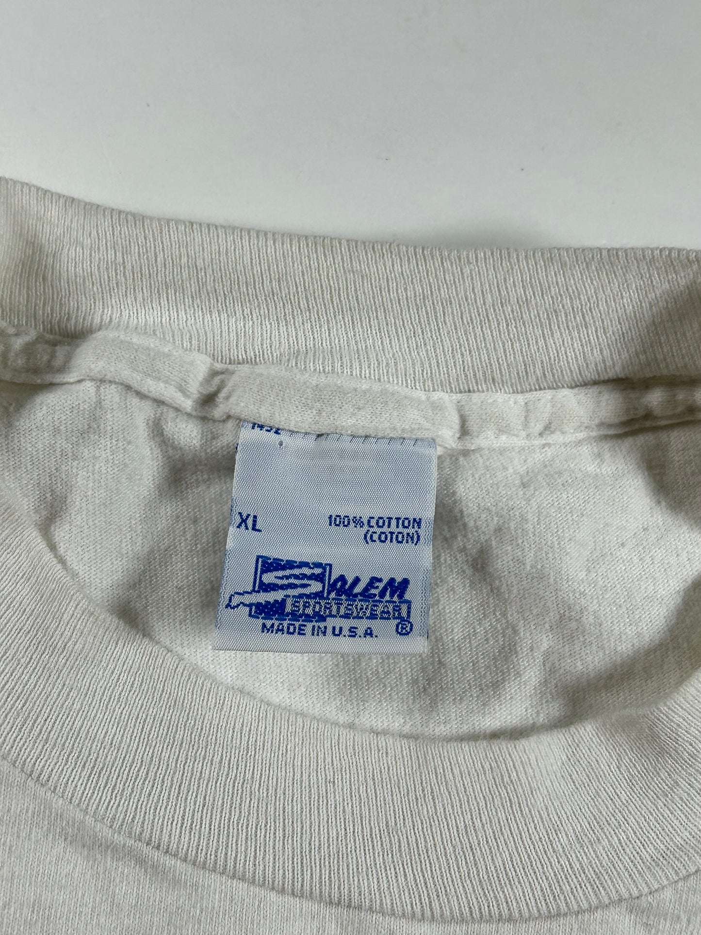 Vintage Salem Sportswear NBA Stay In School Celebration Phoenix Arizona 1995 Sleeveless XL 24.5x29.5 Inches Chopped Sleeveless Tee