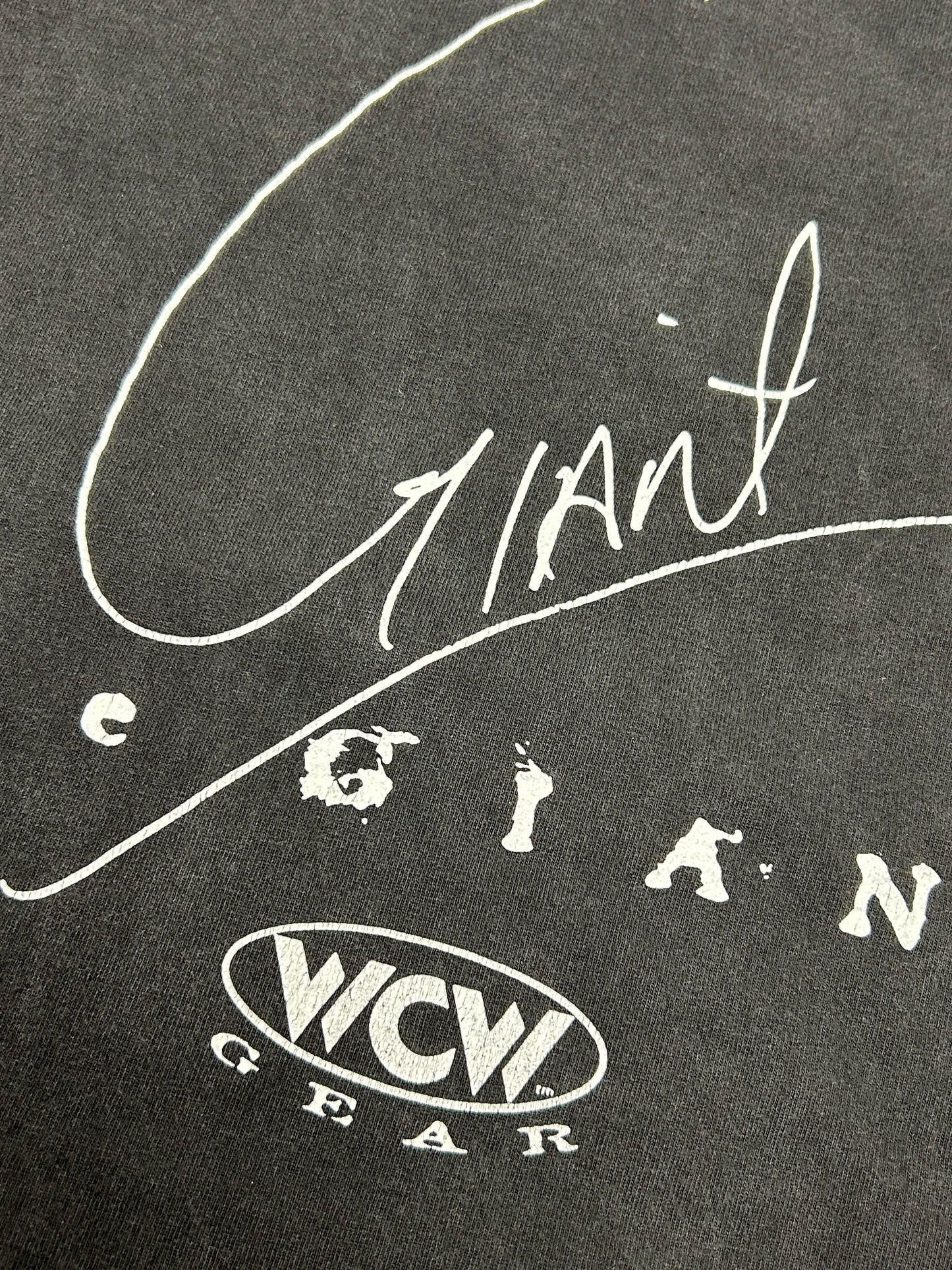 Vintage WCW The Giant Wrestling Steve Stanley Big Face T Shirt Tee 2XL 25x31 Inches