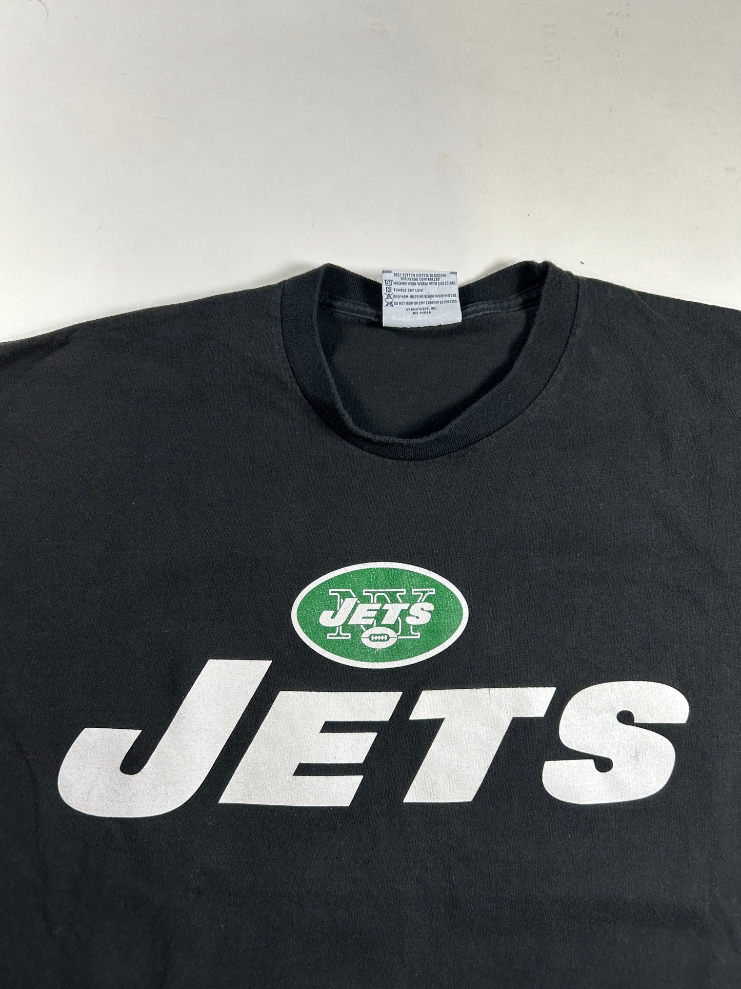 Vintage New York Jets Curtis Marin NFL Player T Shirt XL 24.5x30 Inches 1999 Tee