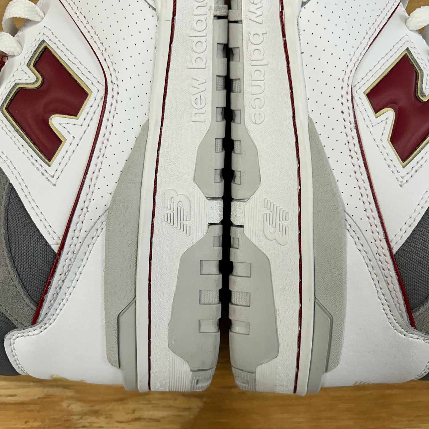 New Balance 550 Boston College Eagles White Red Shoes US Men’s 10.5 Women’s 12