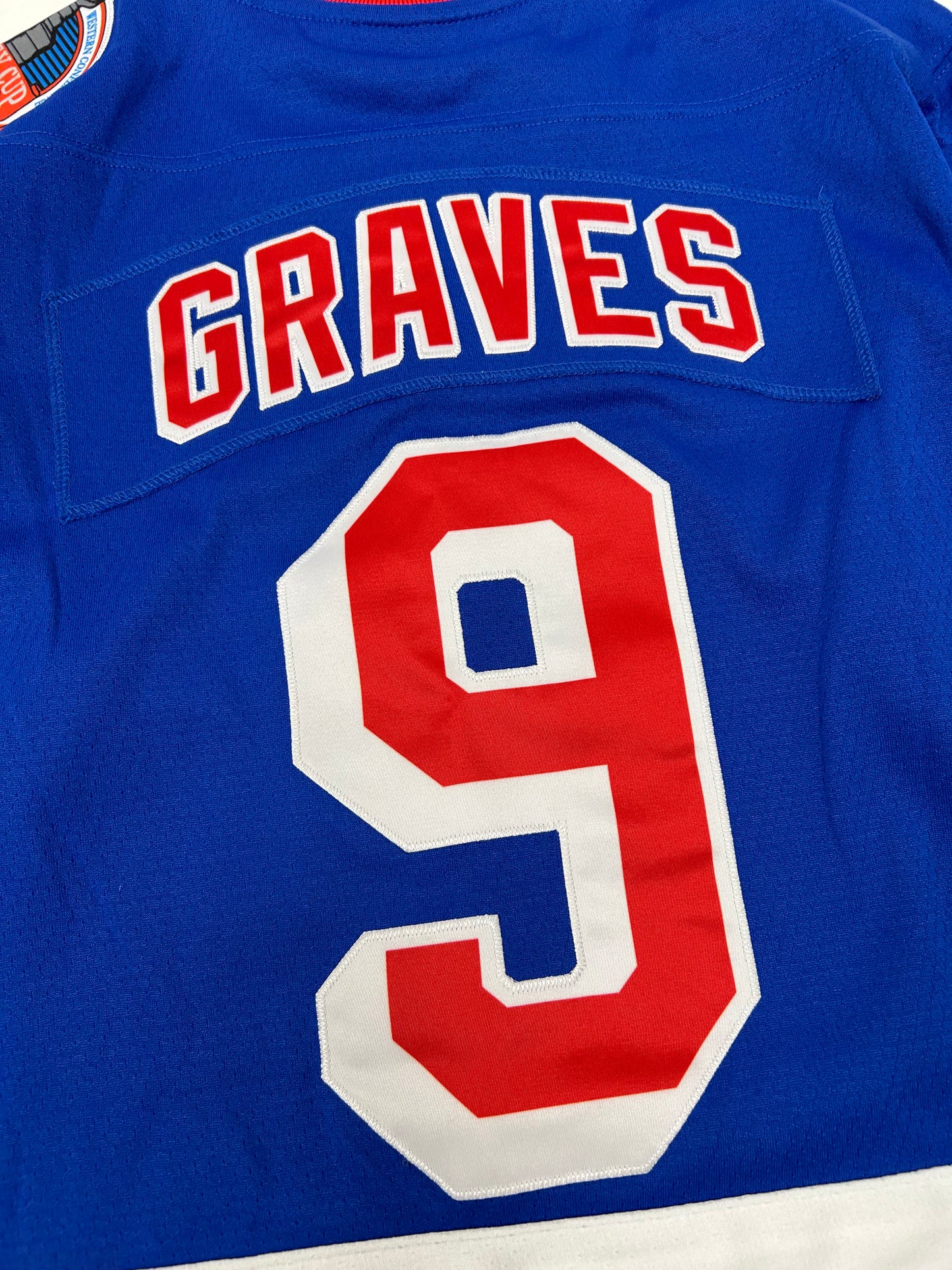 Mitchell & Ness Adam Graves New York Rangers 1993-94 Stanley Cup Jersey New S/M About 18.25x26 Inches