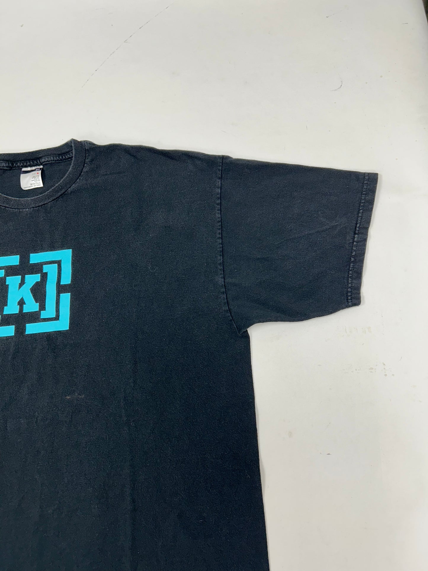 Vintage 00s KR3W K Staple Logo Tee XL Faded & Worn In