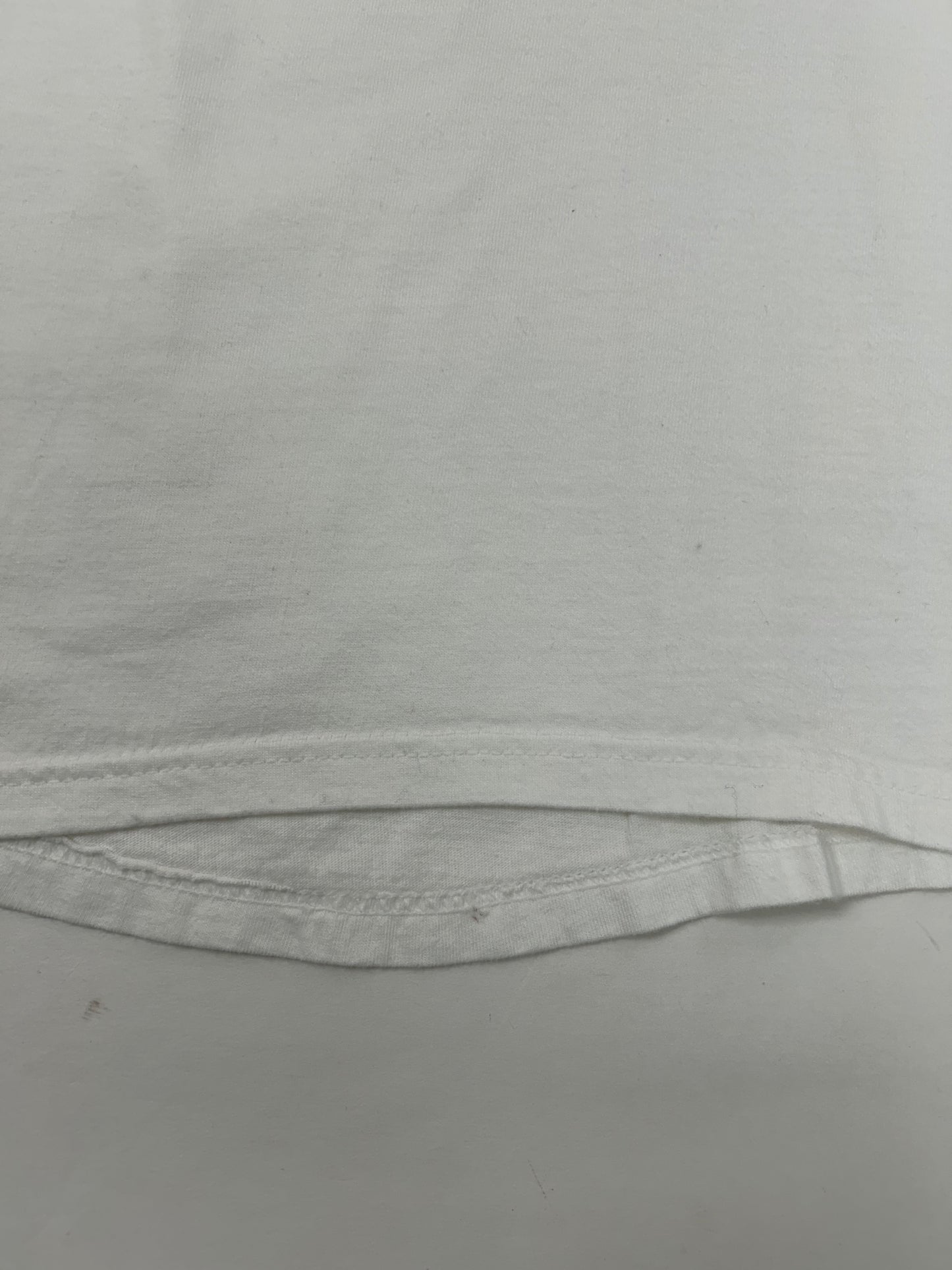 Edgewood NJ first edition “Deeper Than The Roots.” Tee Hanes Beefy-T USA/Mexico 100% Cotton White