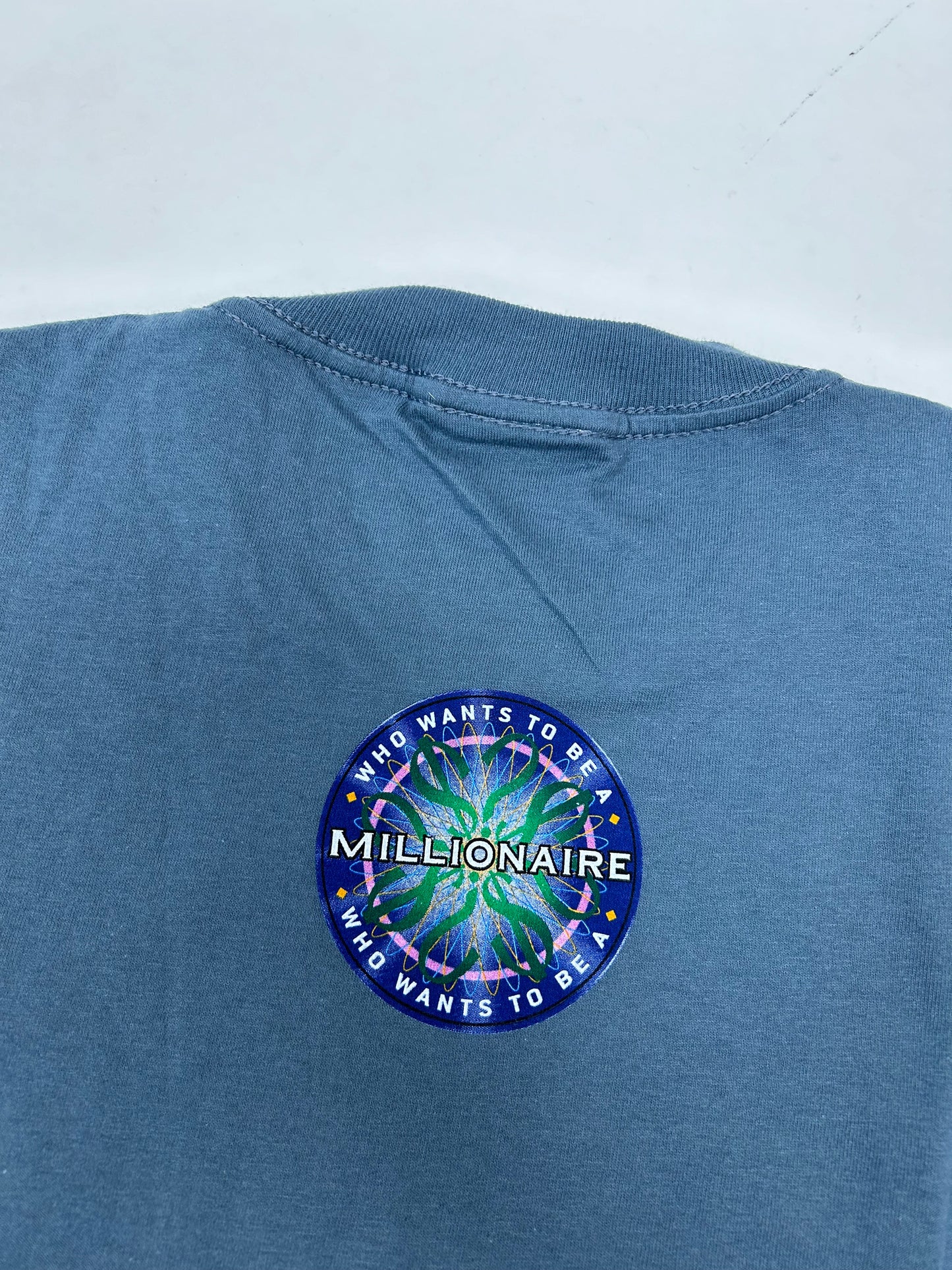 Vintage Who Wants To Be A Millionaire Regis Philbin TV Show Promo Tee XL