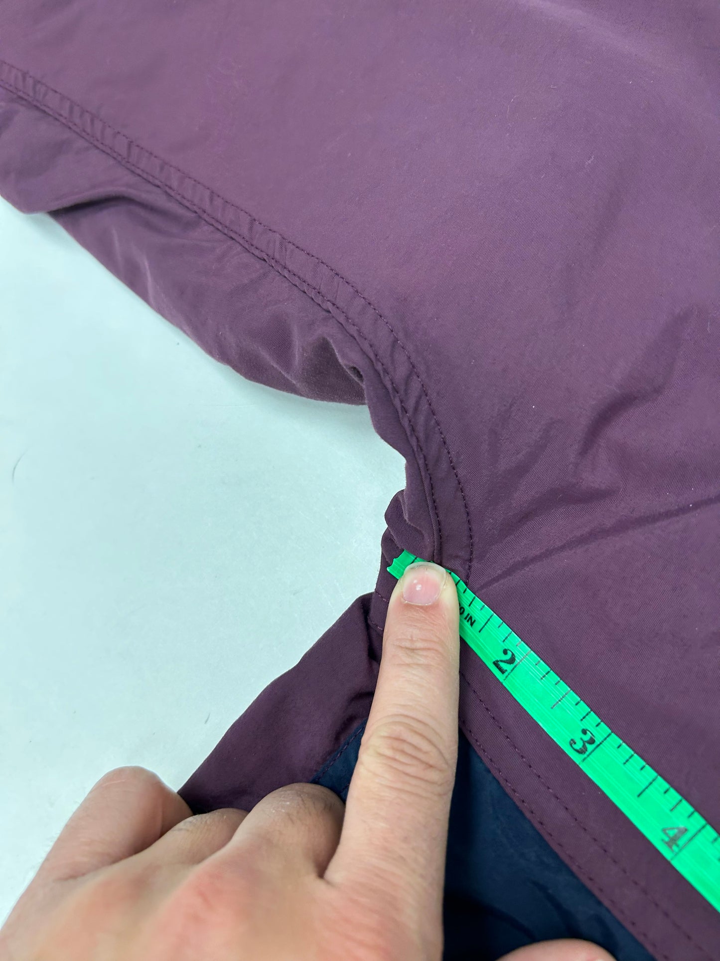 Vintage 90s LL Bean 1/2 Zip Anorak Thinsulate 3M Windbreaker Medium/Large Fit 25.25x26.5 Inches