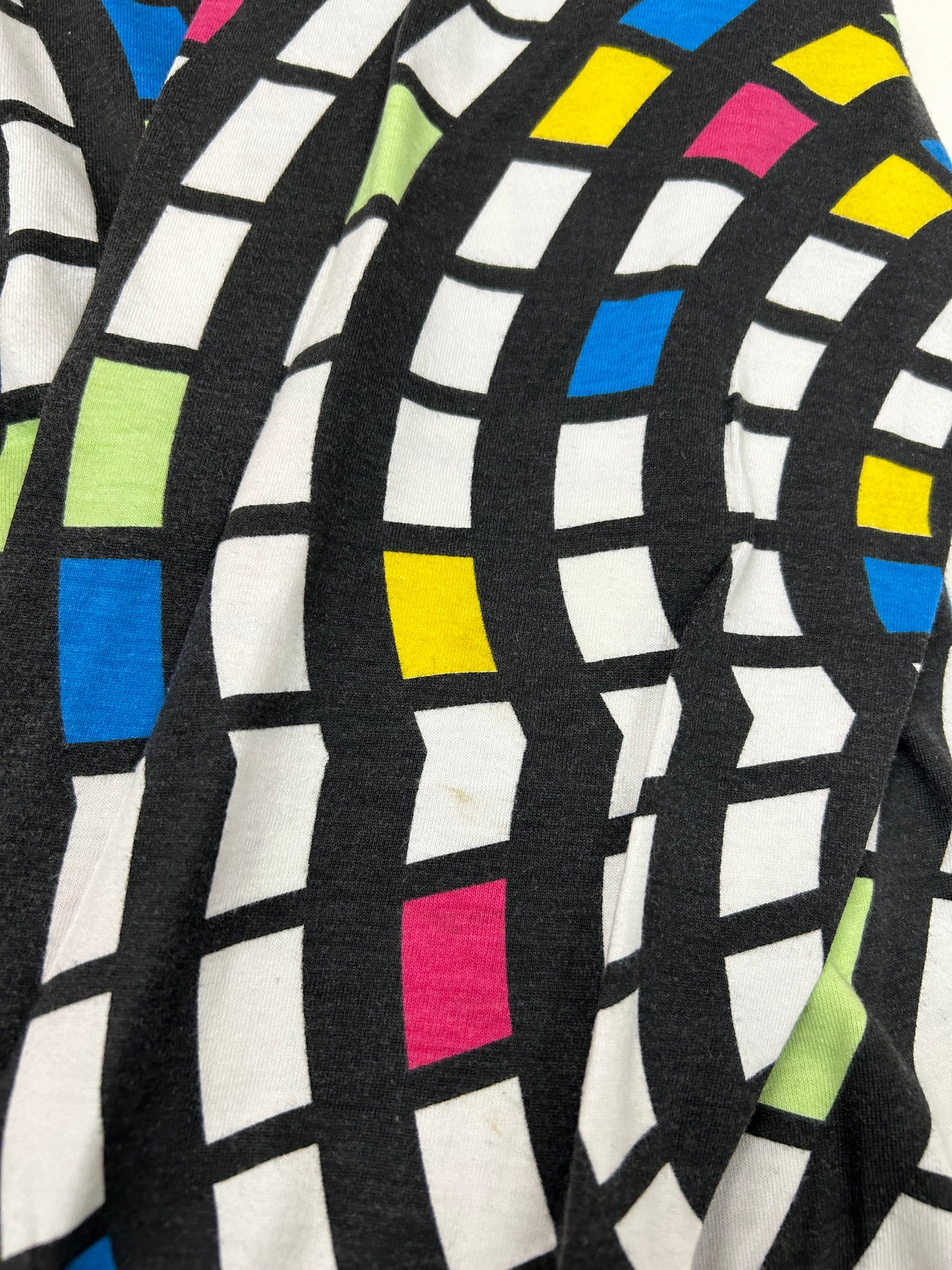 Vintage 00s Fox Racing Motocross Zip Up Abstract Thin Hooded Sweatshirt M/L Fit 22.75x28.75 Inches