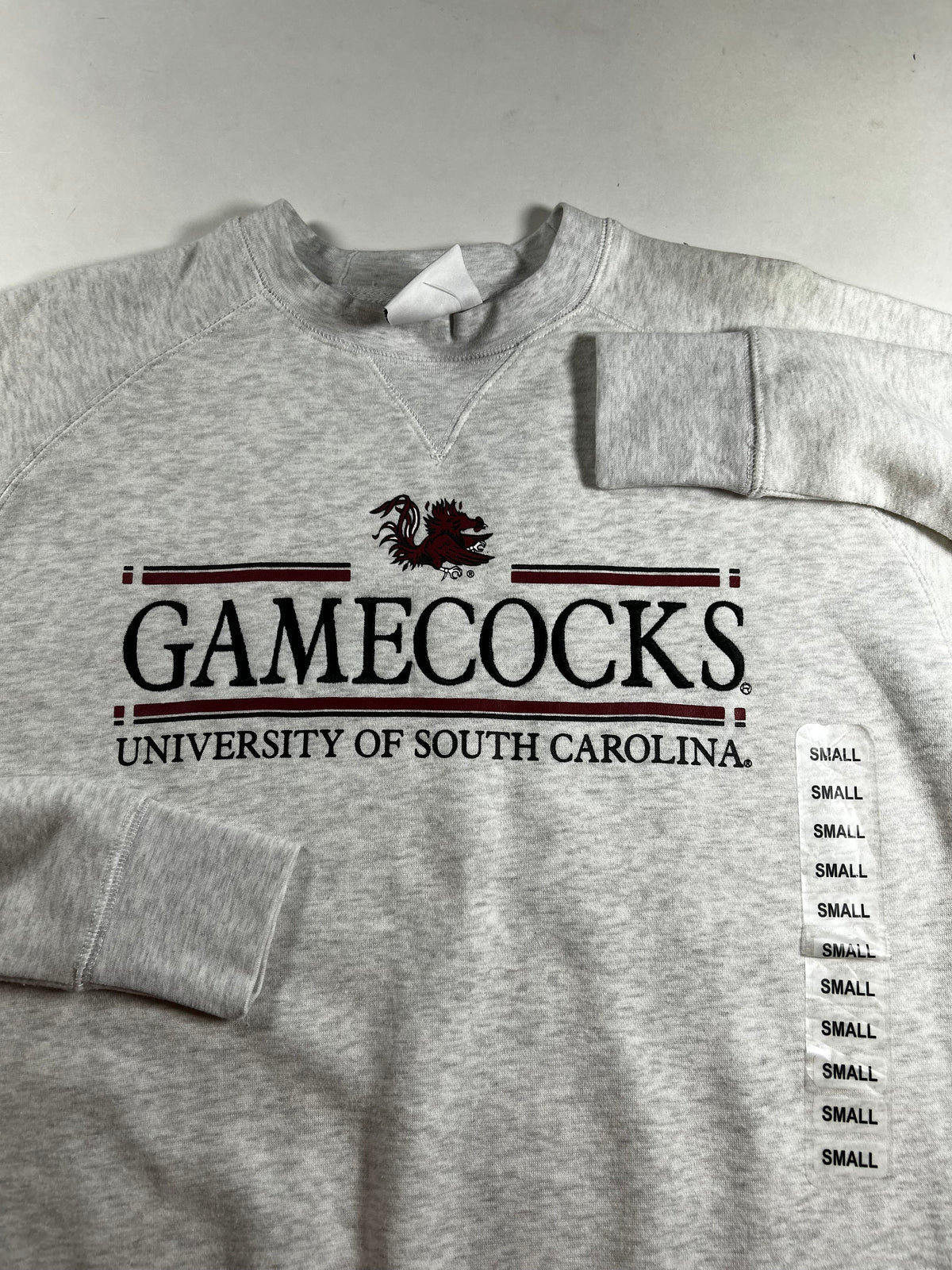 University Of South Carolina Gamecocks NCAA Crewneck Sweatshirt Champion Small 21x28.5 Inches