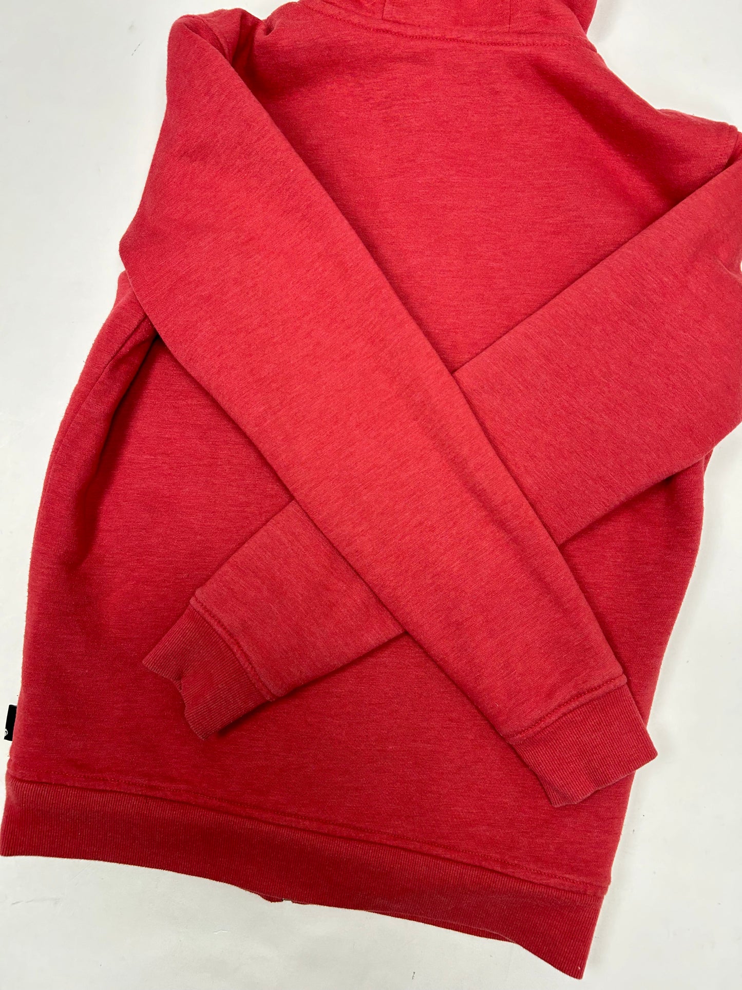 Vintage 00s Quiksilver Boarding Brand Fleece Inside Zip Hoodie Sweatshirt Small 22.25x27.75 Inches