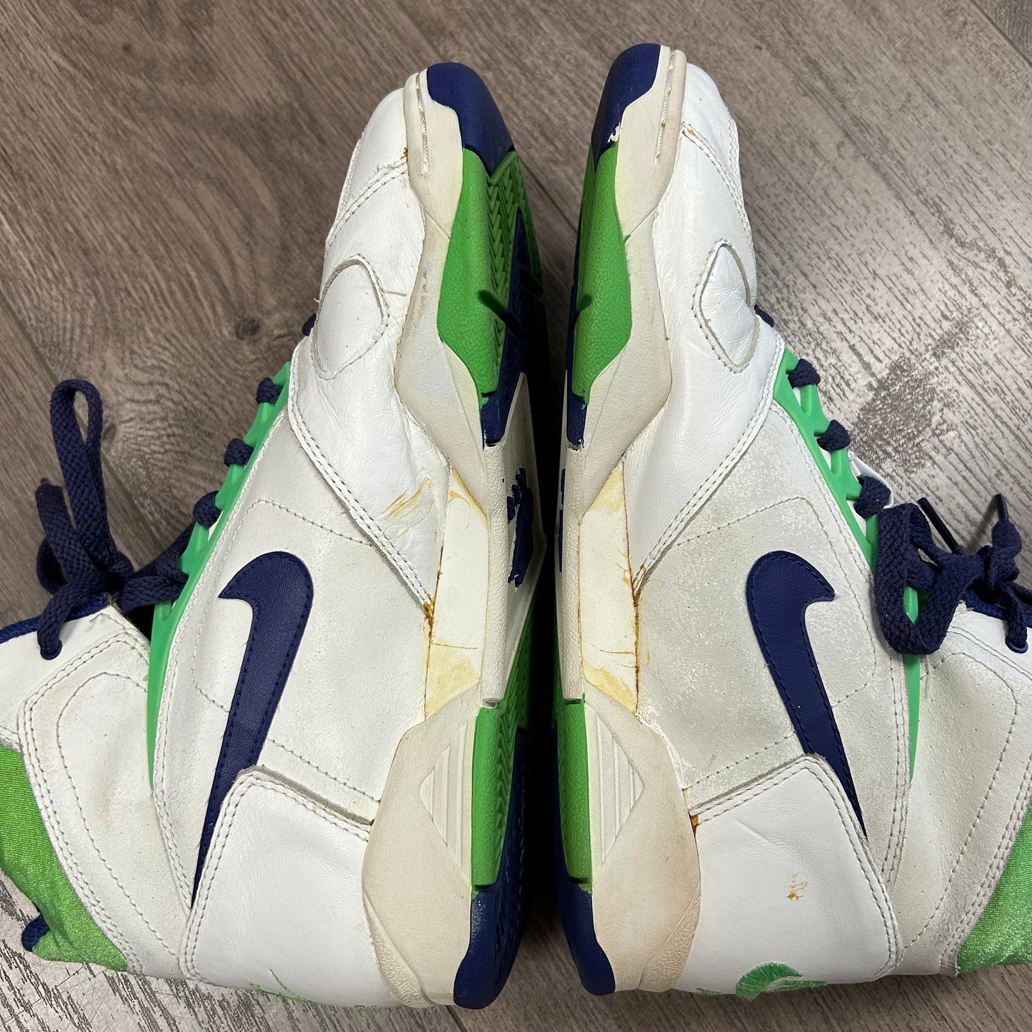 Vintage Nike Air Sabre Flight High 8.5 Basketball Sneaker 1991 As Is 910204 PF