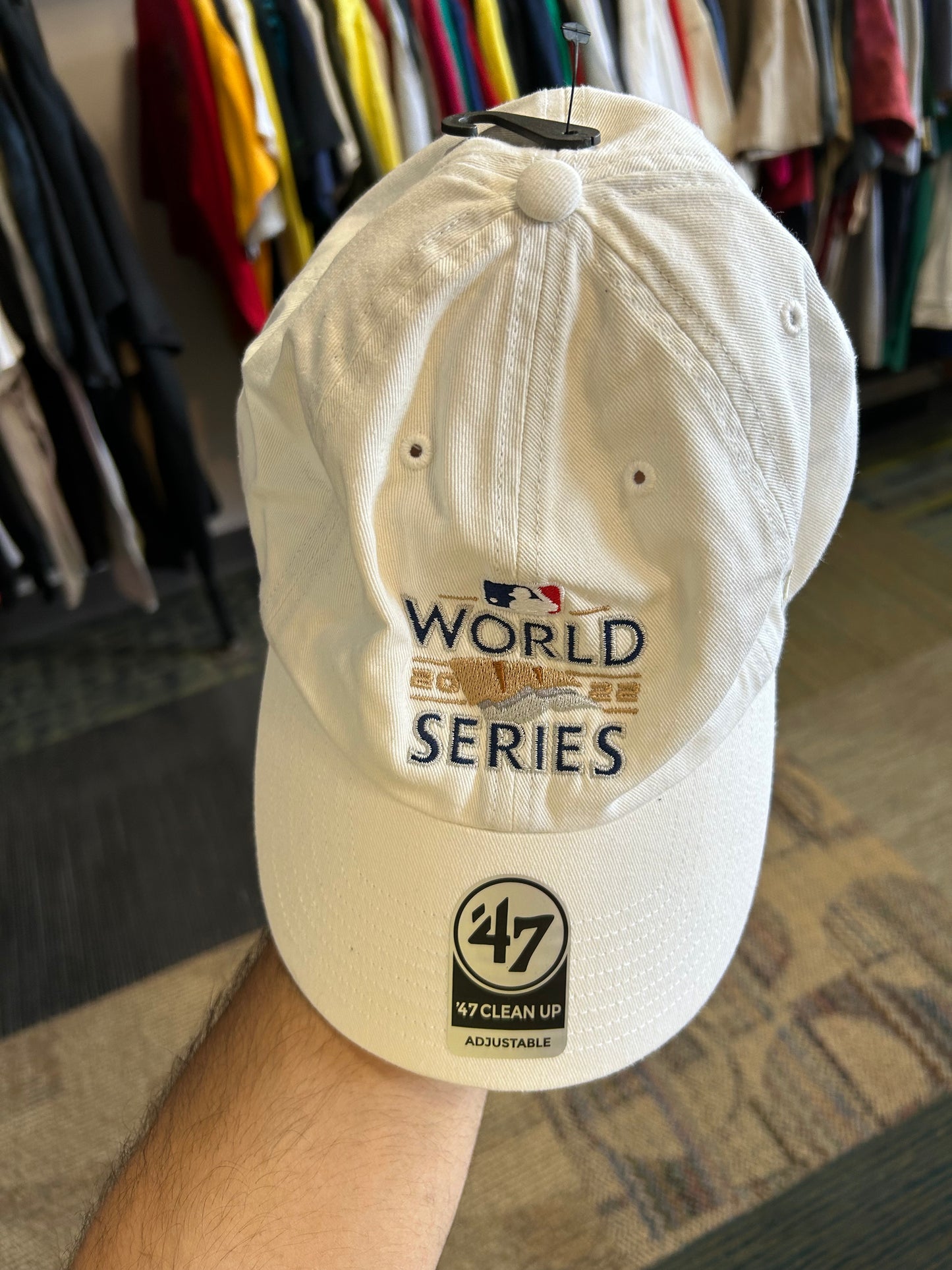 2022 MLB World Series '47 Brand Adjustable Cap Brand New Astros Vs. Phillies