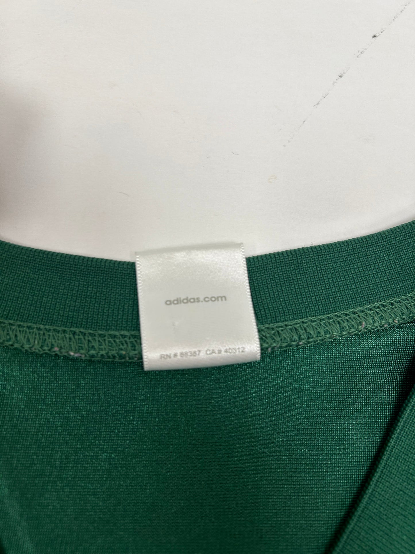 Vintage 2000s Adidas Notre Dame Fighting Irish Brady Quinn #10 Jersey Youth Medium Green