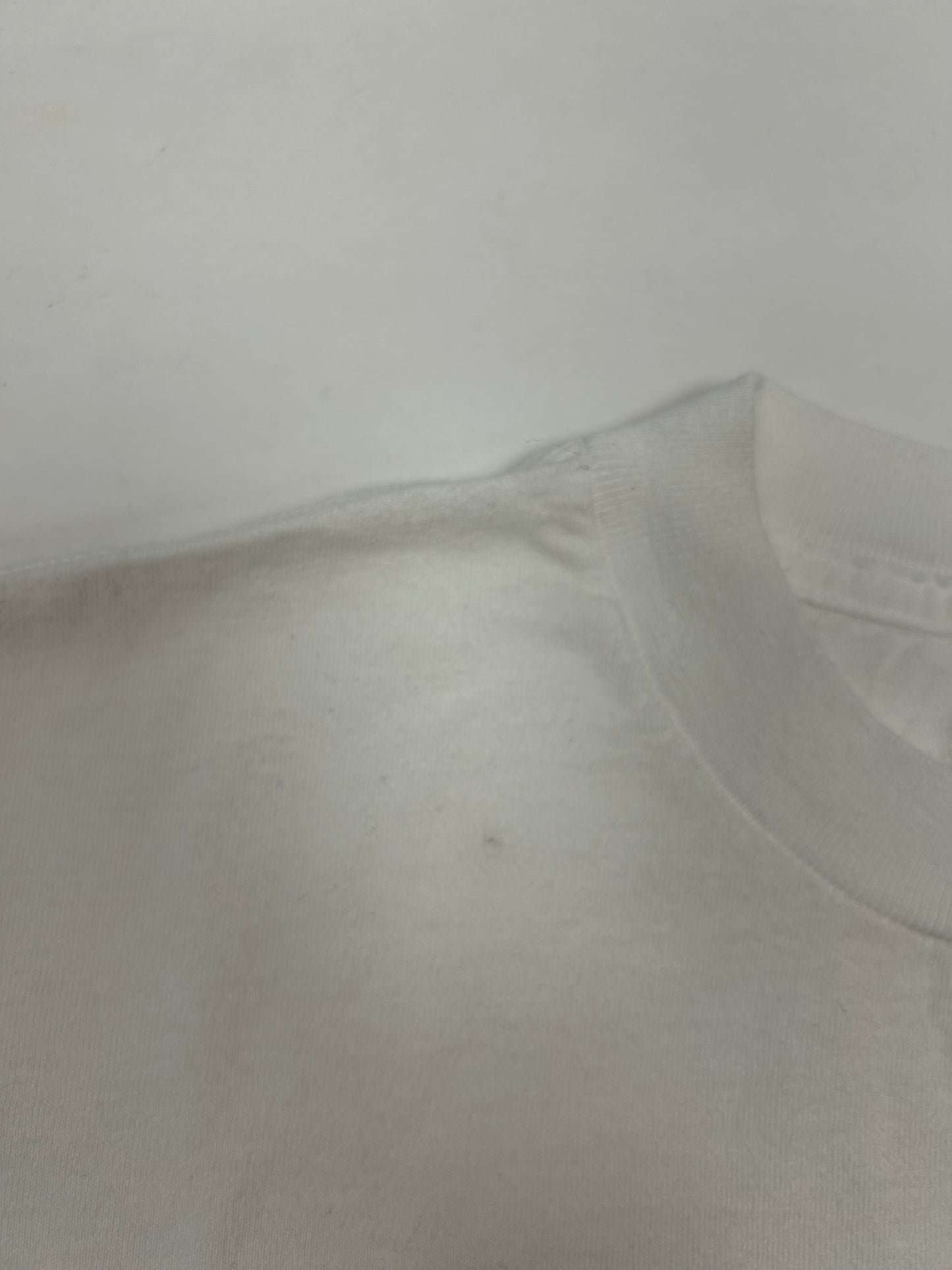 Vintage 1999 *NSYNC Justin Timberlake Big Face Graphic Boy Band Music Tee Tultex Large 21.5x29.25 Inches White