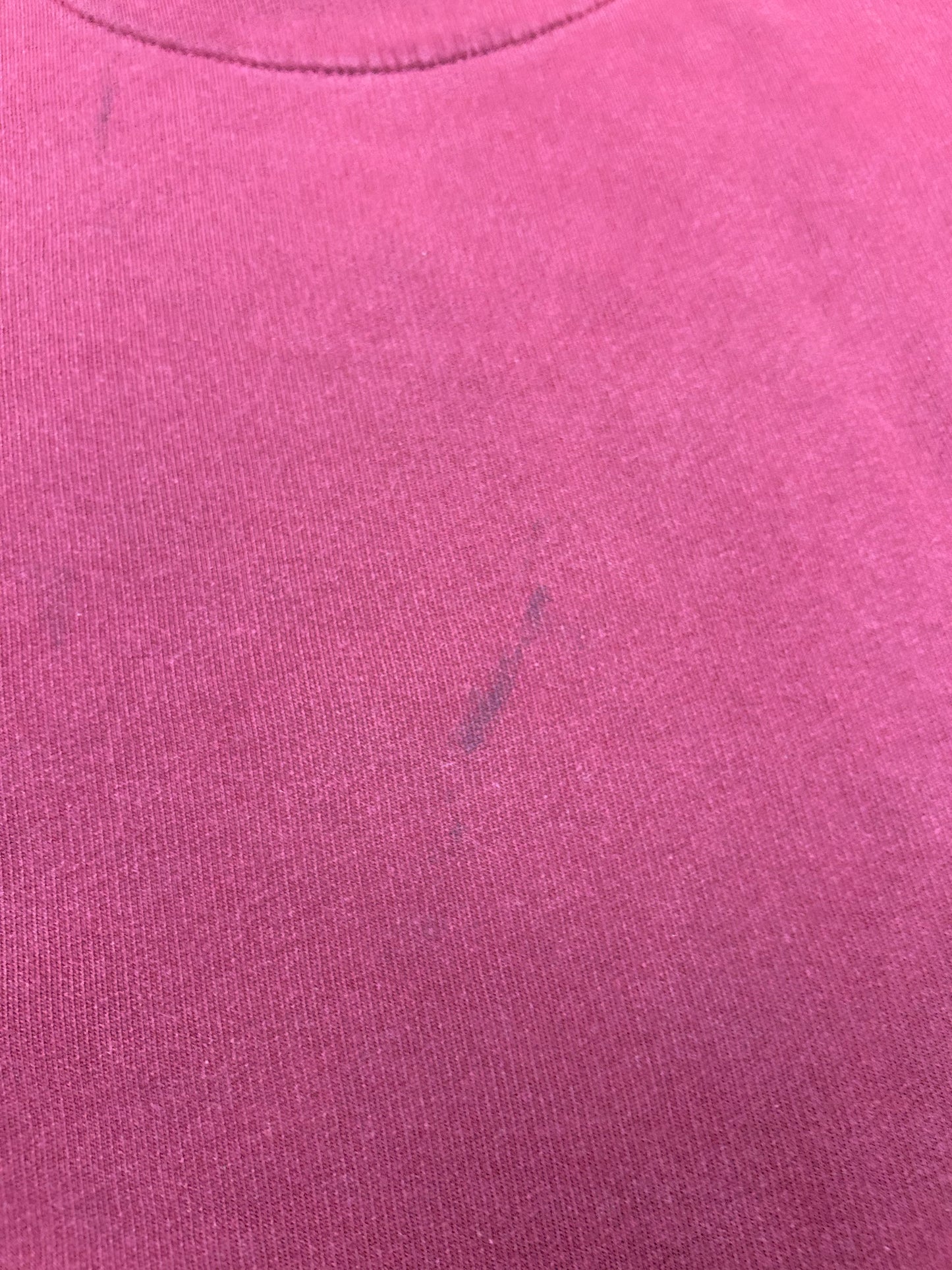 Vintage 00s Nike Swoosh Embroidered Chest Logo Essential Crewneck Sweatshirt Maroon Red Large  24.25x28 Has Small Flaw On Back As Is