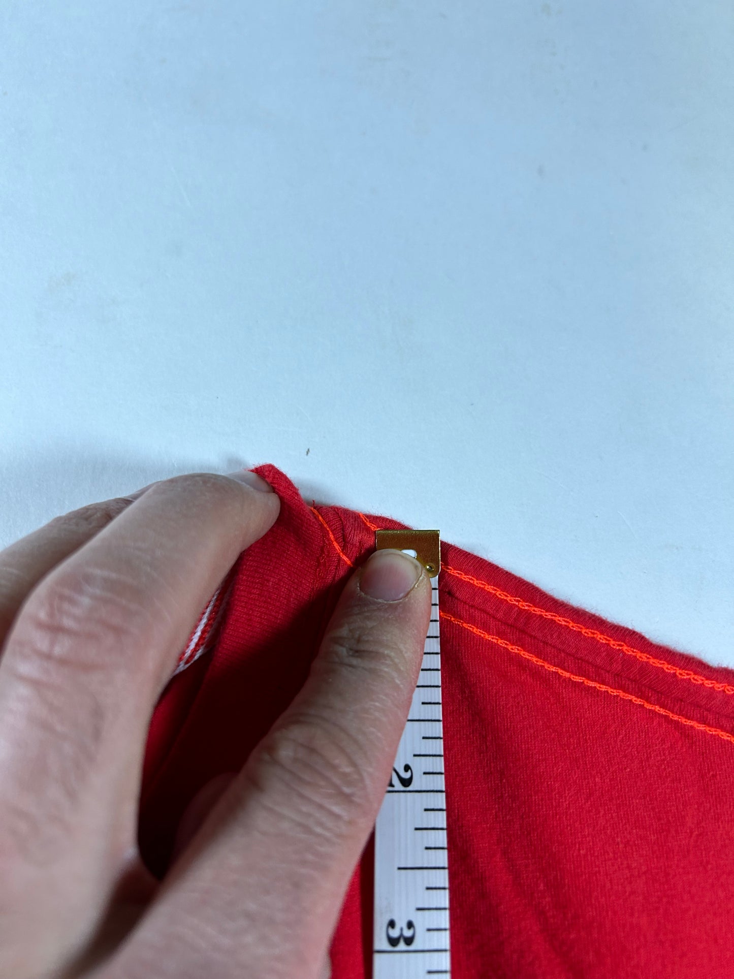 Vintage Eckō Marc Echō Cut & Sew Rutgers University Street Alchemists Football Tee Medium Fit 19.75x28 Inches Red