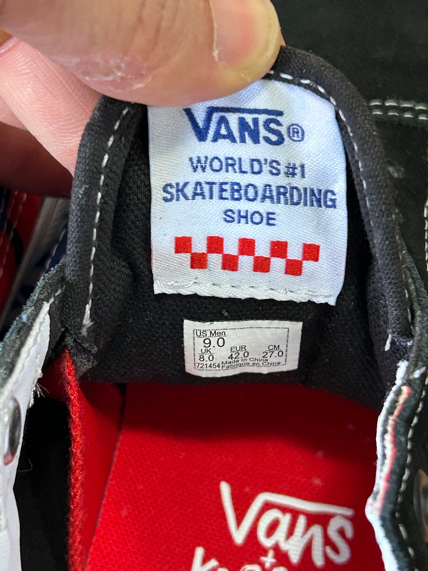 Krooked x Vans Skate Old Skool Natas For Ray Barbee Skate Shoe Size 9 Brand New