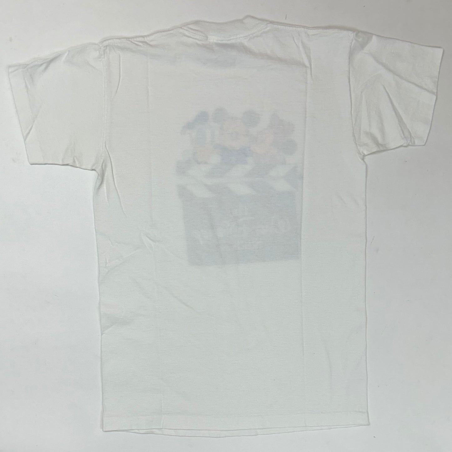 Vintage The Walt Disney Studios Minnie Mouse, Mickey Mouse & Donald Duck Clapboard Disney Tee Small Or Thin Medium Fit 18.75x28.25 Inches