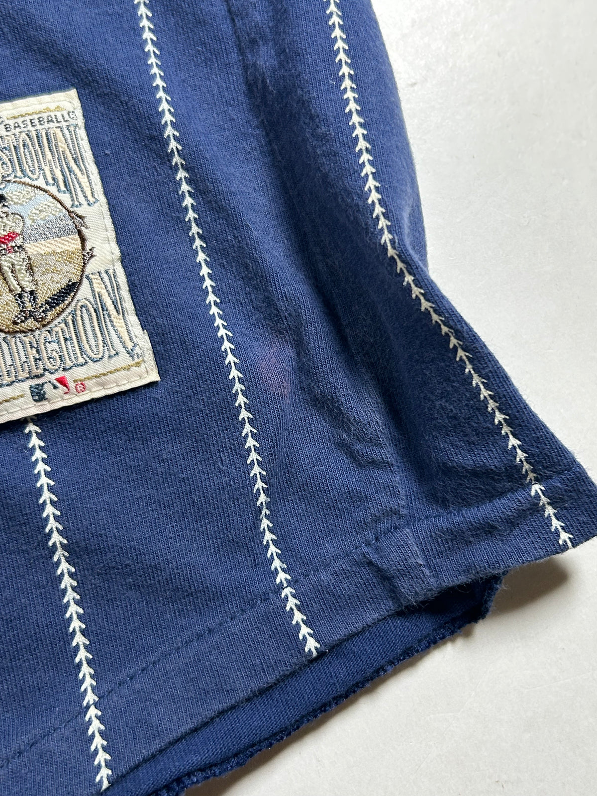 Vintage 90s New York Yankees MLB Mirage The Cooperstown Collection Blank Jersey XL/2XL Fit 25.75x32.75 Inches As Is