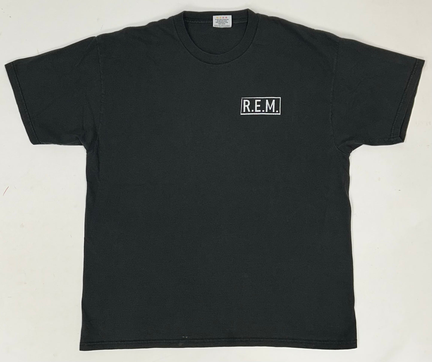 Vintage 1993 R.E.M. Easy Rest Diner Music Band Tee Nice Man Tag XL 23.25x29 Inches Faded REM