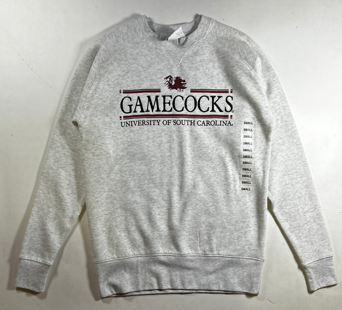 University Of South Carolina Gamecocks NCAA Crewneck Sweatshirt Champion Small 21x28.5 Inches