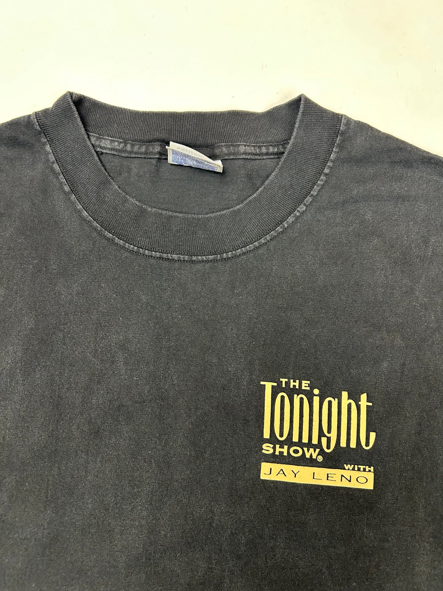 Vintage The Tonight Show With Jay Leno TV Promo Tee XL 23.75x30.25 Inches
