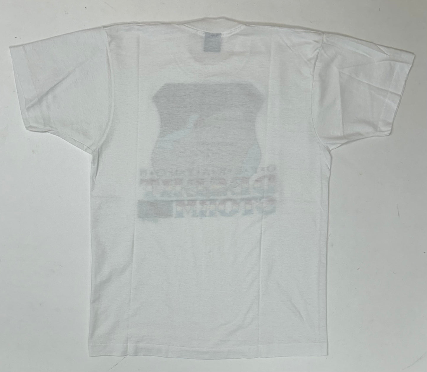 Vintage 1991 Operation Desert Storm Support The Troops Tee Medium Fit 19.75x27 Inches White