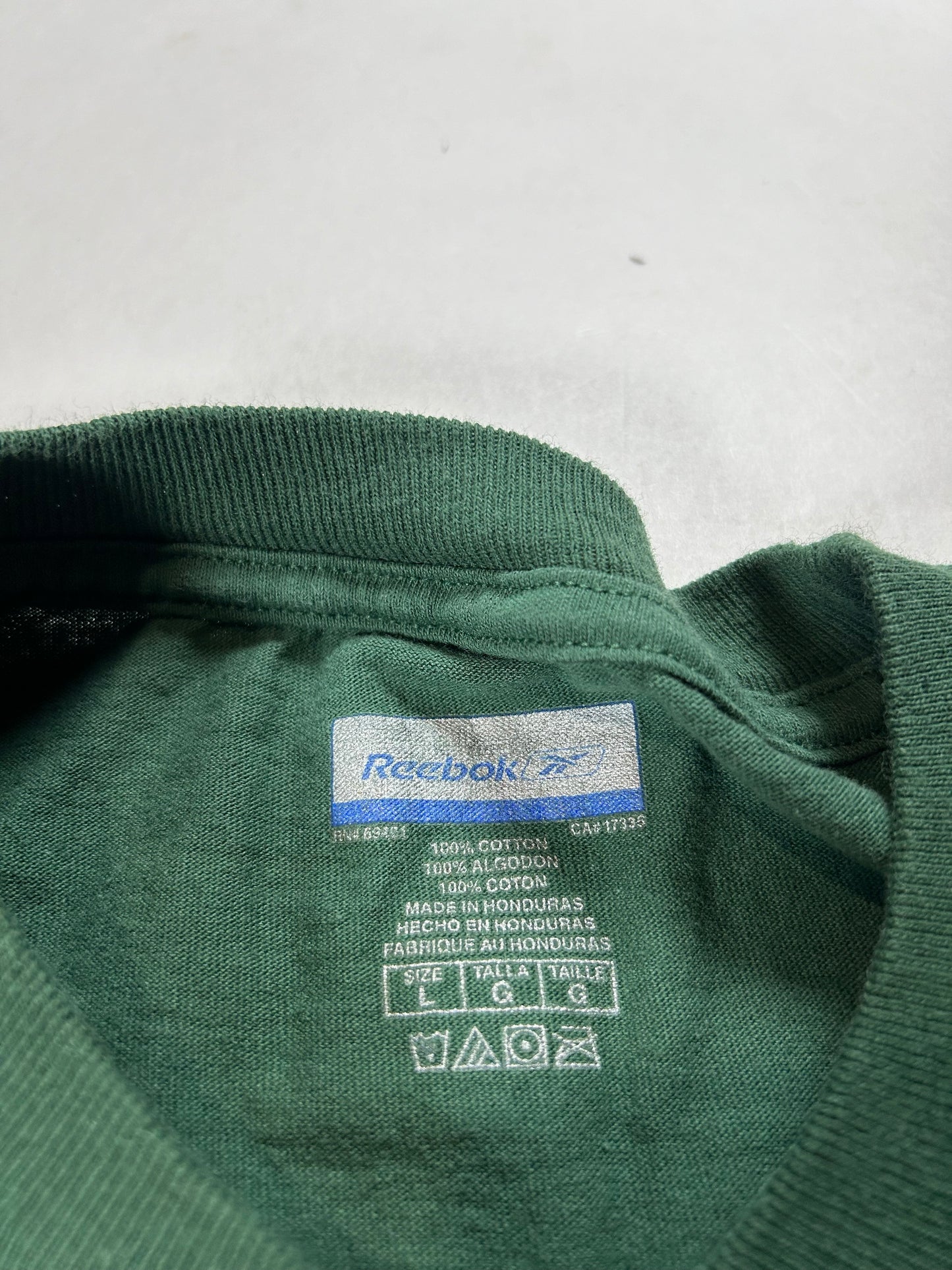 2000s Reebok New York Jets NFL Tee Green Large/XL Fit 23.5x29.5 Inches