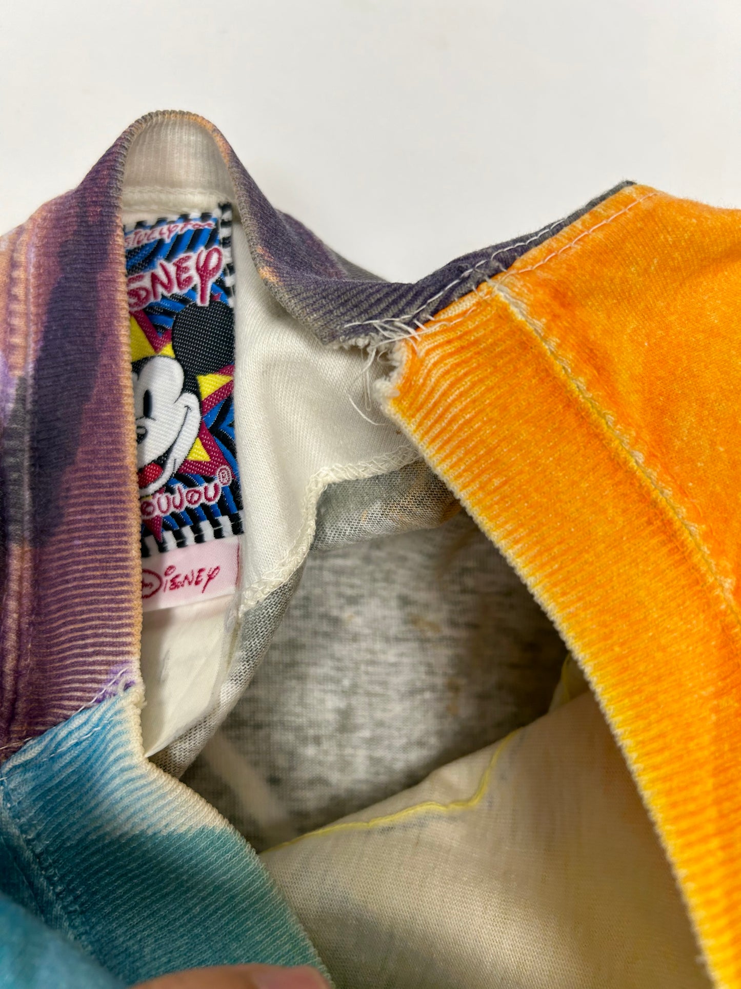 Vintage Disney JouJou Villains Cruella Maleficent Captian Hook Beaded Shirt Big 2XL For 25.5x32.75/34.75 Inches As Is Has Flaws