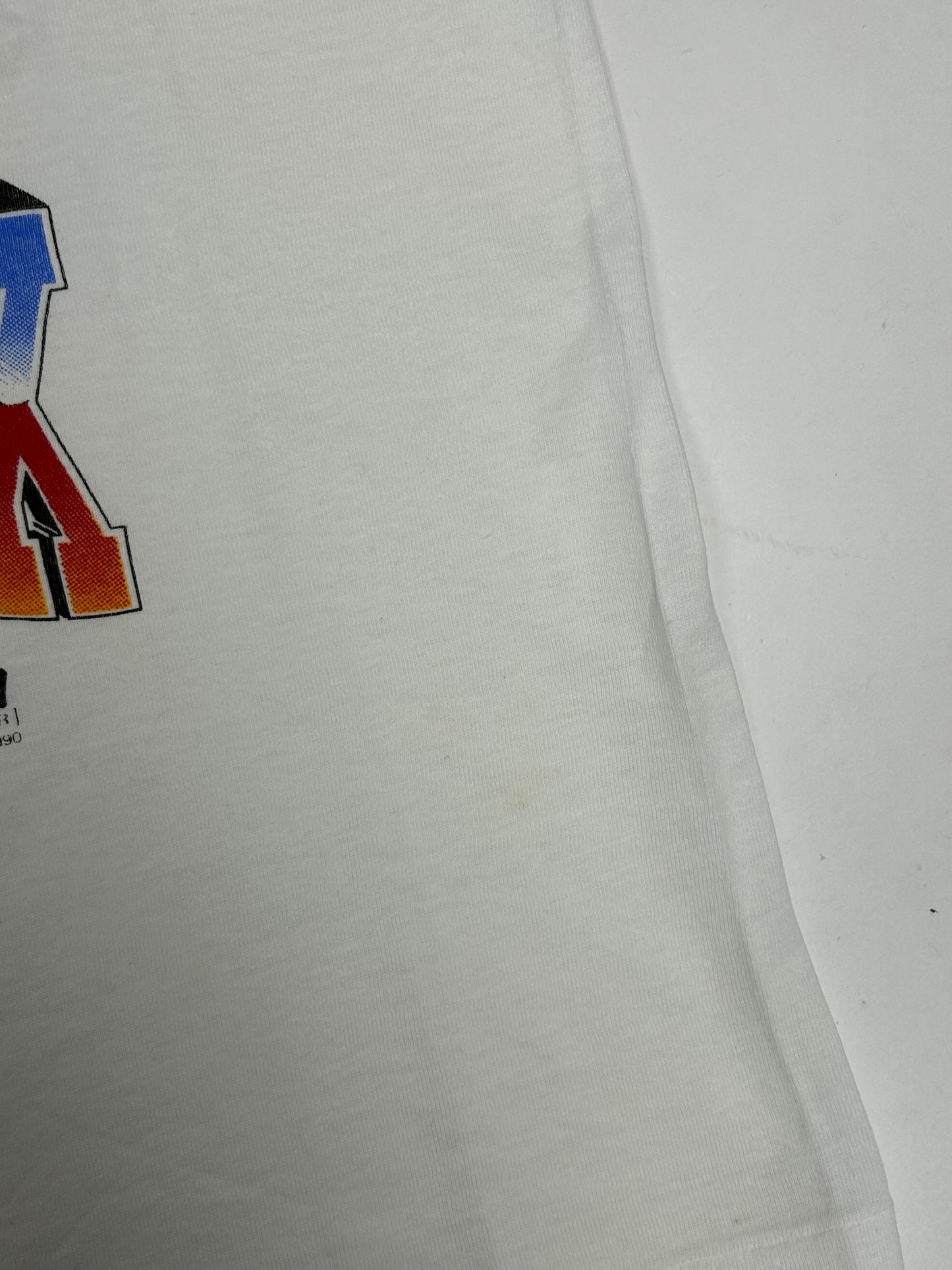 Vintage Salem Sportswear Detroit Pistons 1990 World Champions Back 2 Back World Champions Caricature Tee New With Sticker Large 23.25x27.5 Inches As Is