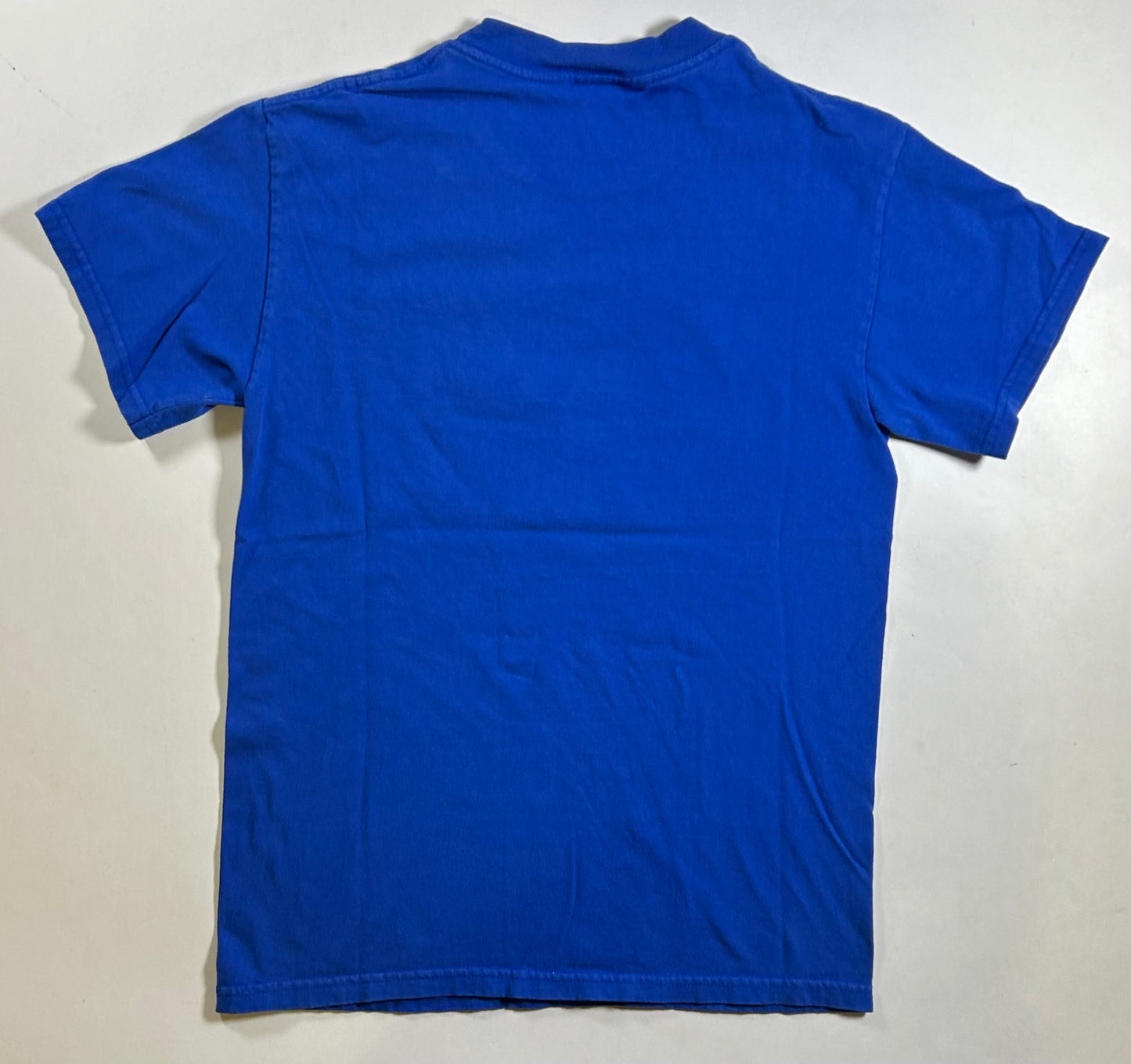 Vintage 2002 Less Than Jake Trailer Motor Home Gainesville Florida Band Tee Small 17.75x25.75 Inches Blue