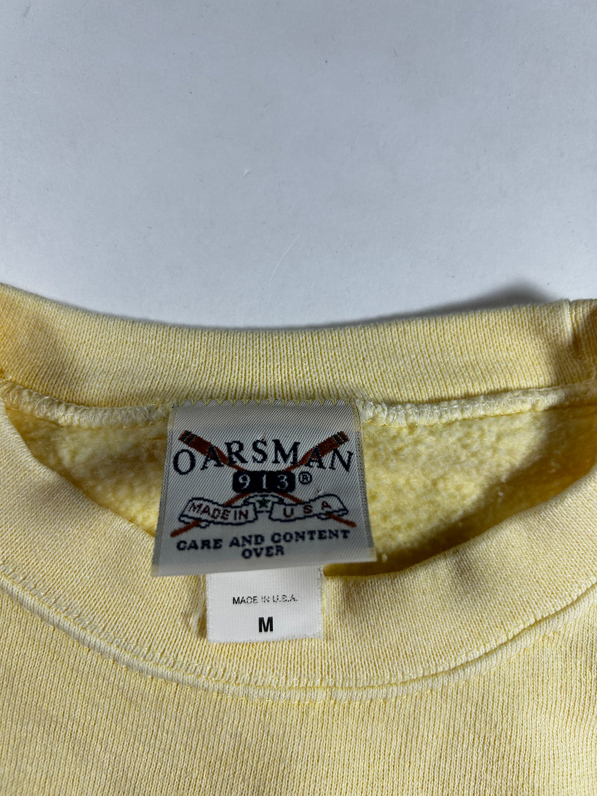 Vintage 90s Oarsman Newport Rhode Island Embroidered Crewneck Sweatshirt Medium 25x26.75 Inches