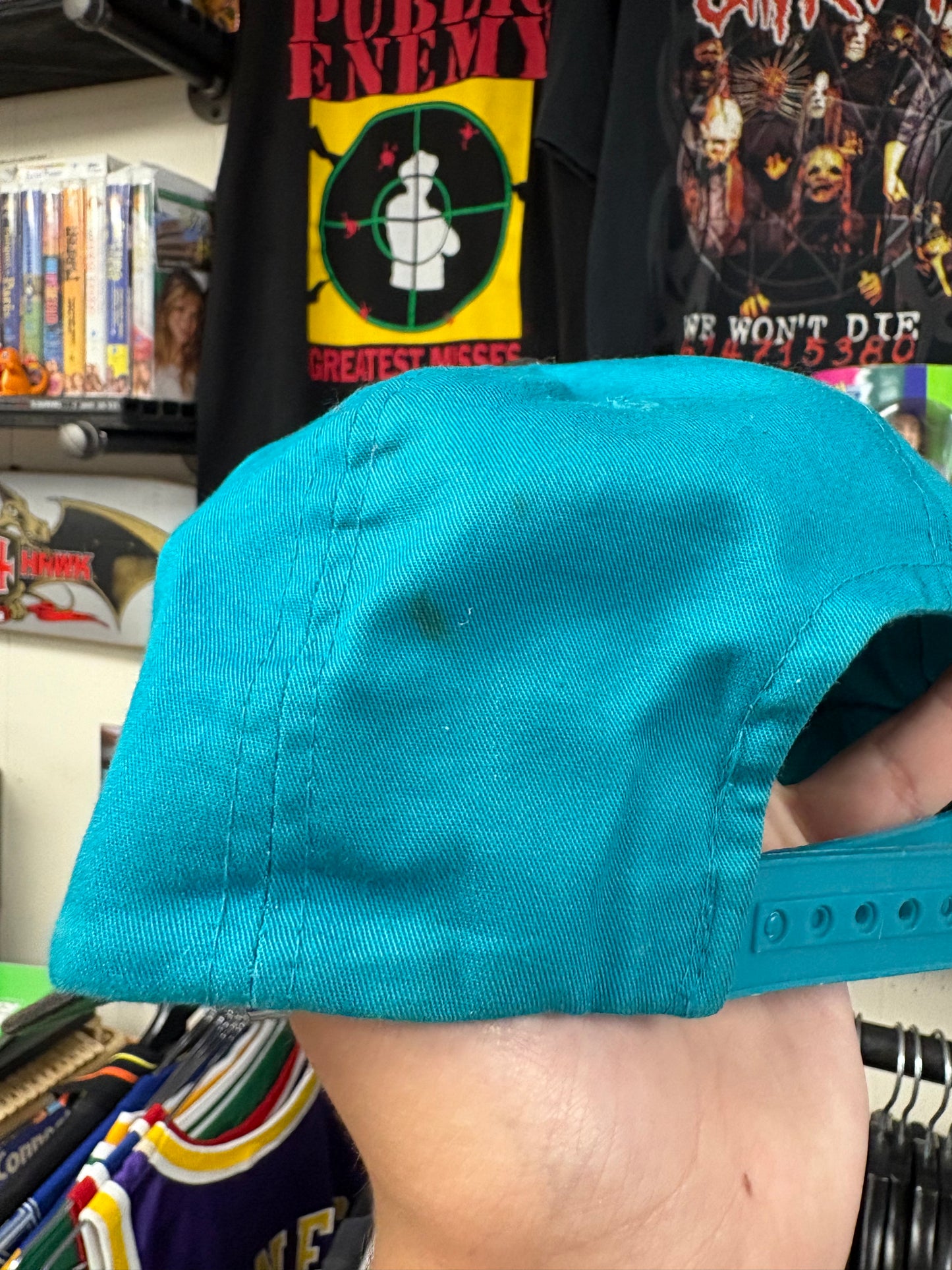 Vintage Florida Marlins Blue snapback hat