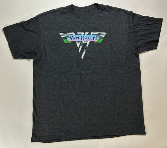 2010s Van Halen Band Music Logo Tee XL 23.5x28.75 Inches Fit Gray