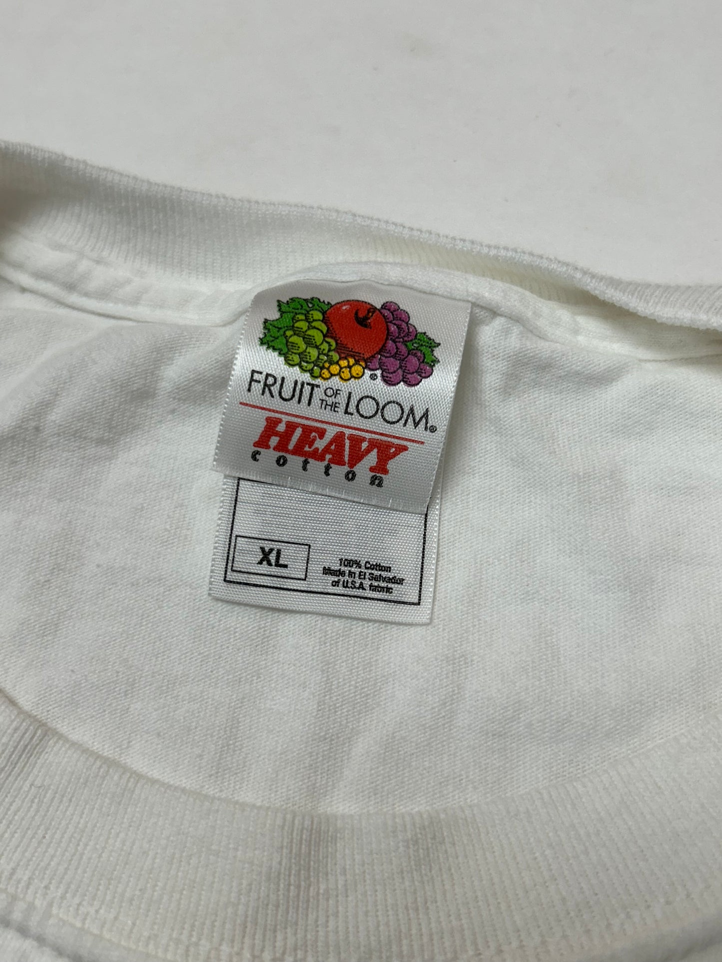 Vintage 00s Five Guys Burgers & Fries Food Promo Tee XL 24x29.75 Inches