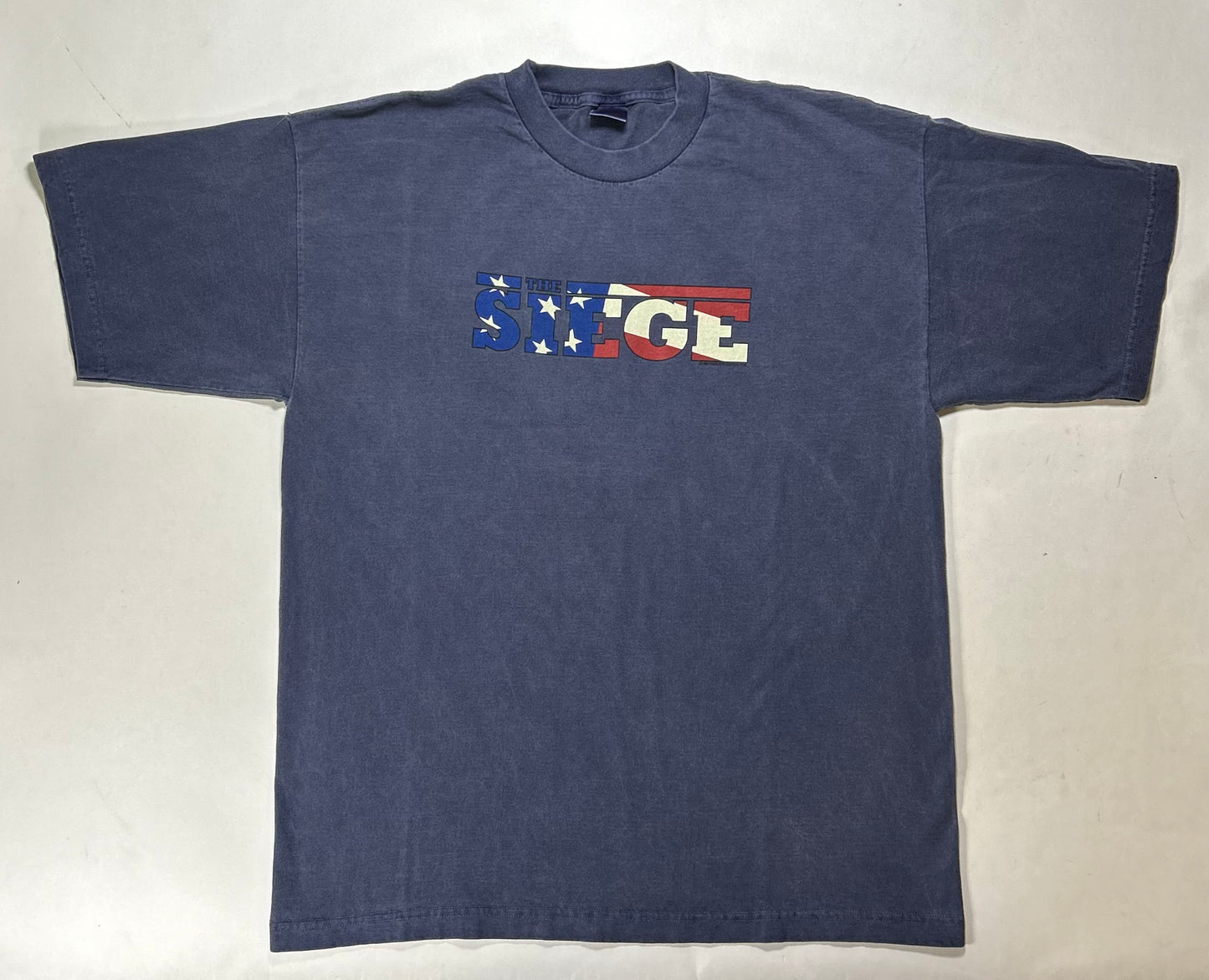 Vintage 1998 The Siege Movie Denzel Washington Movie Promo Tee XL 23.5x30.75 Inches