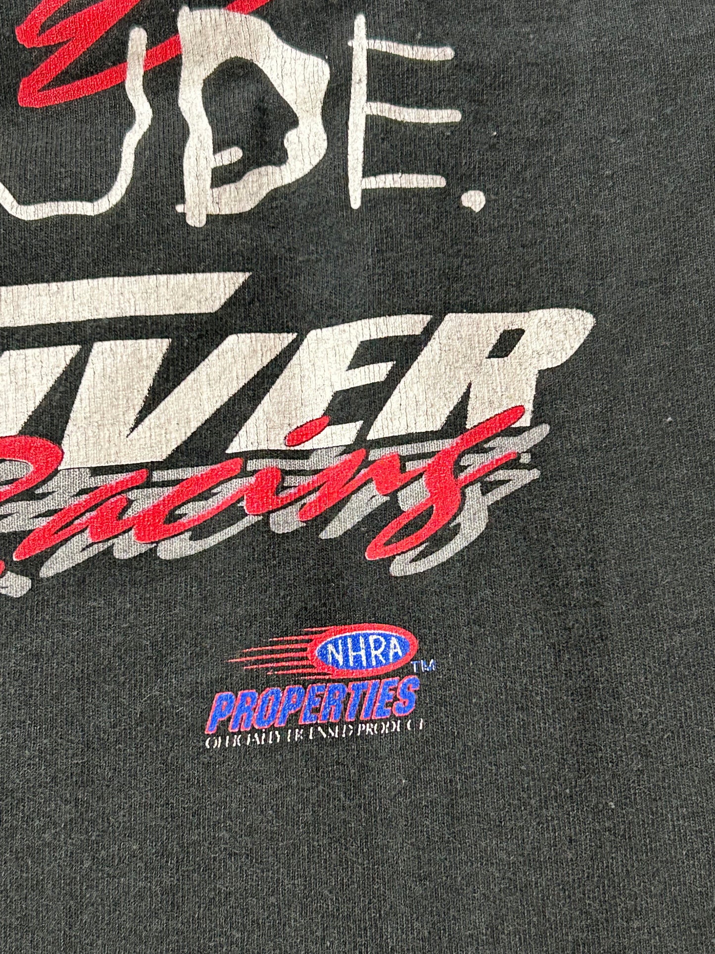 Vintage Stone Cold Steve Austin 3:16 WWF Attitude Racing NHRA Double Sided Tee 2XL 27.25x31.5 Inches