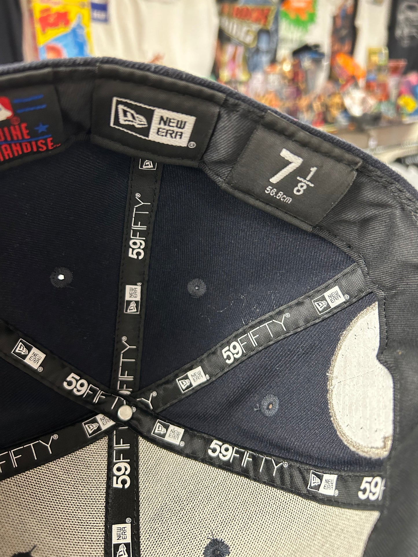 New Era 59Fifty Ken Griffey Jr. Seattle Mariners MLB Tribute Number Retirement Fitted Hat 7 1/8 As Is