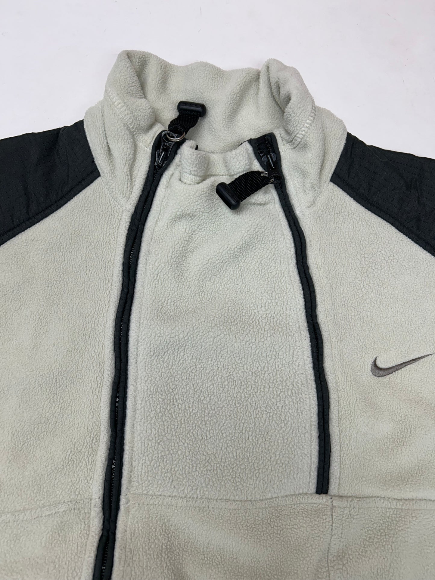 Vintage Nike ACG Nike FIT Thermal Layer 2 Zip Fleece Large 27.25x27.25 Inches