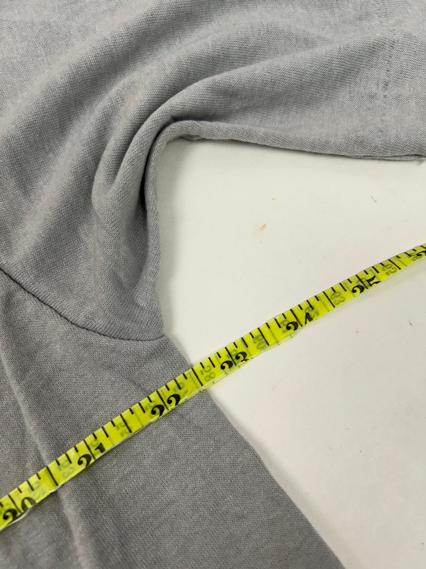 Edgewood NJ first edition “Deeper Than The Roots.” Tee XL/L Fit 22.5x29.5 Inches 90s Jerzees 50/50 Blend USA Made Slate Gray