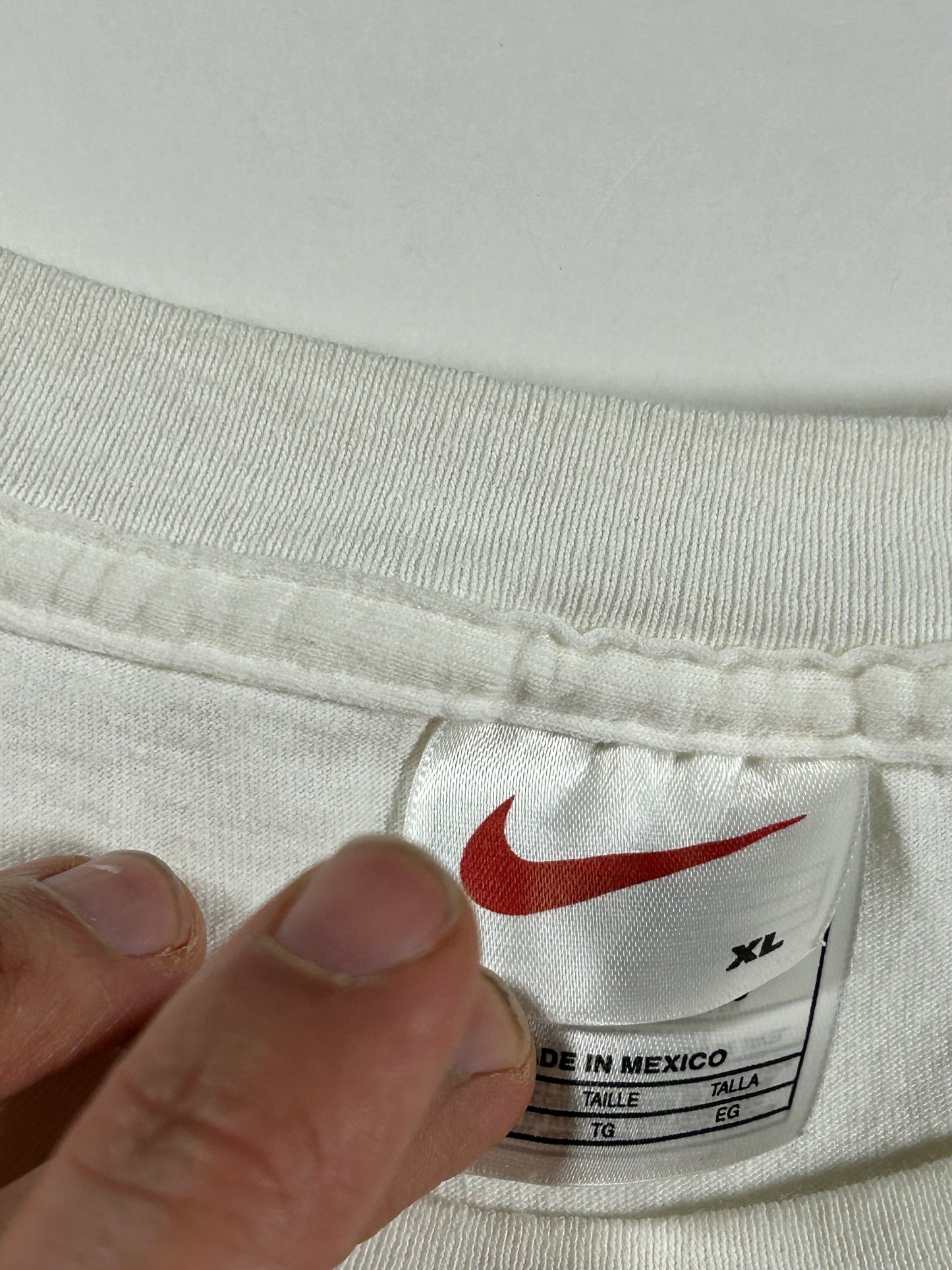 Vintage Nike Tuned Air TN Graphic T Shirt 90s Nike Air Max Plus White Big XL 25x31 Inches White Tag