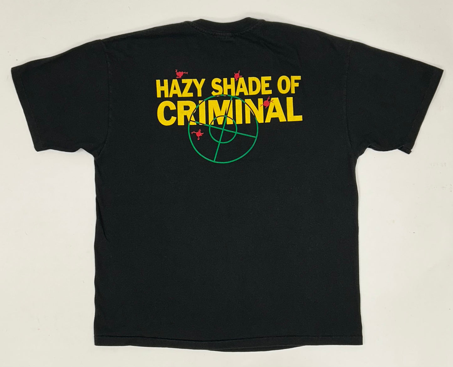 Vintage 1992 Public Enemy Greatest Misses Hazy Shade Of Criminal Rap Music Tee XL 23.25x29 Inches