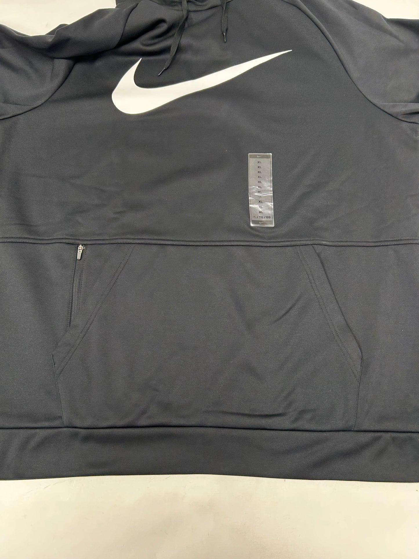 Nike Therma-FIT Hooded Pullover Black CU6238-010 XL 26.25x32 Inches Brand New 2024