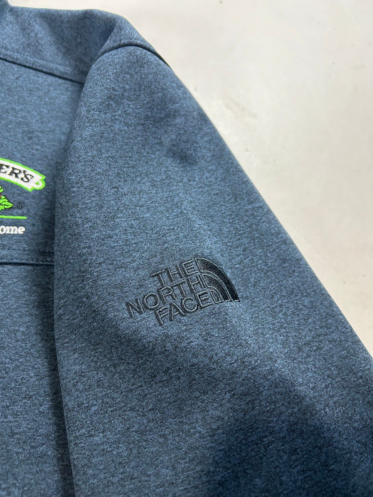 Smucker’s Away From Home The North Face Zip Jacket Large/Medium Fit 23.5x28 Inches