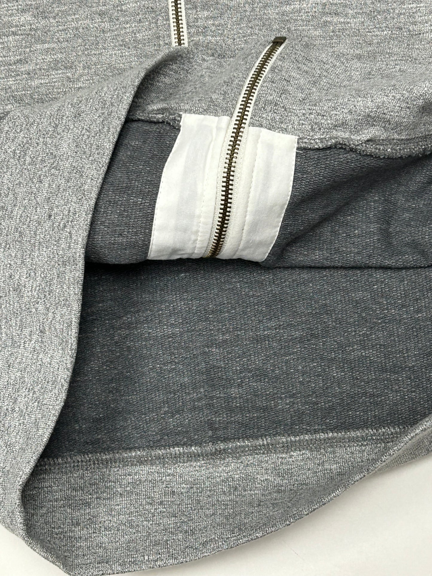 Lagunitas Brewing Company Zip Up Sweatshirt Hoodie Grey Dog Logo Medium Clean