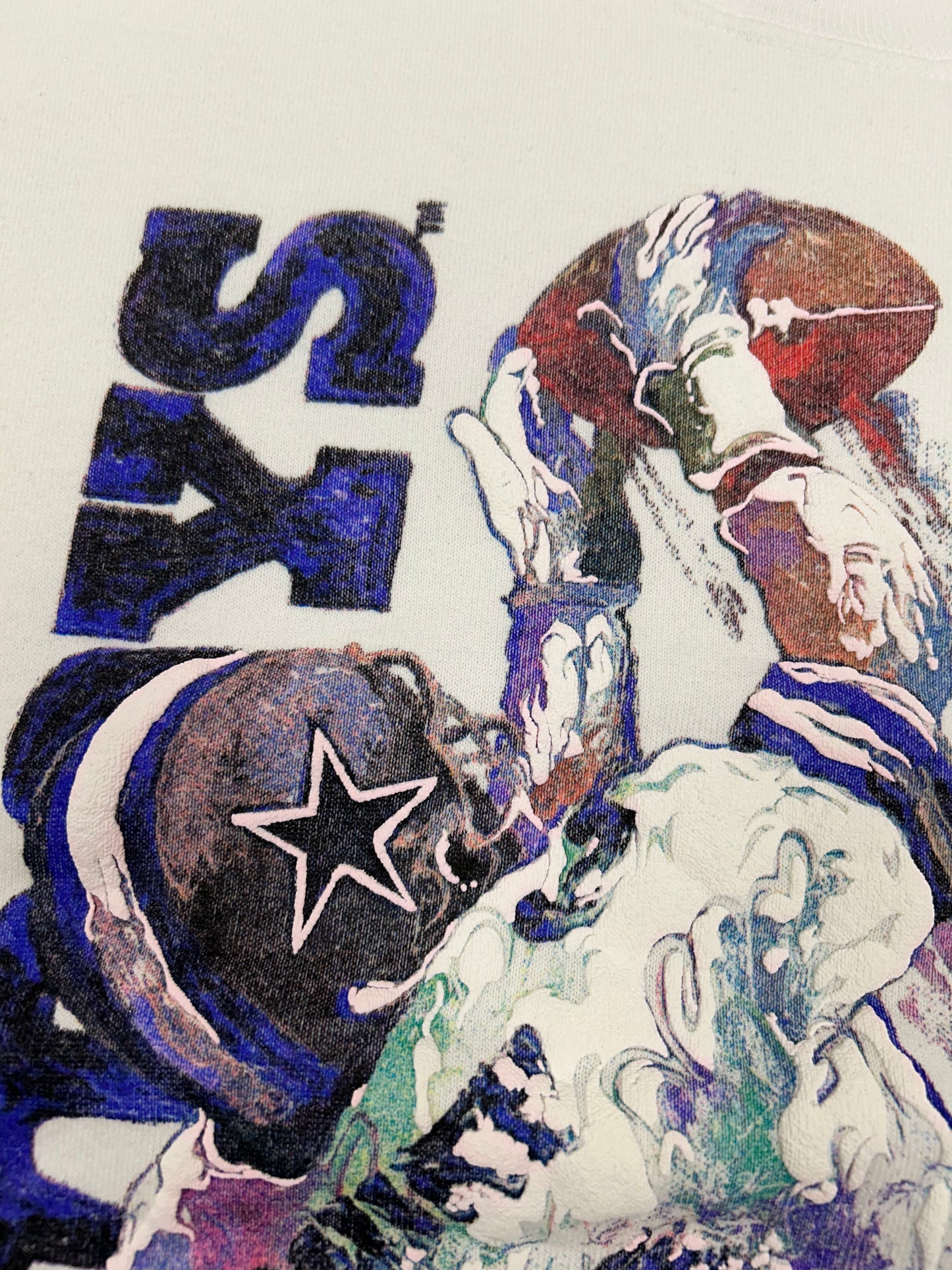 Vintage 1993 Dallas Cowboys NFL Super Bowl XXVII Crewneck Sweatshirt 23.25x28 Inches L/M Fit