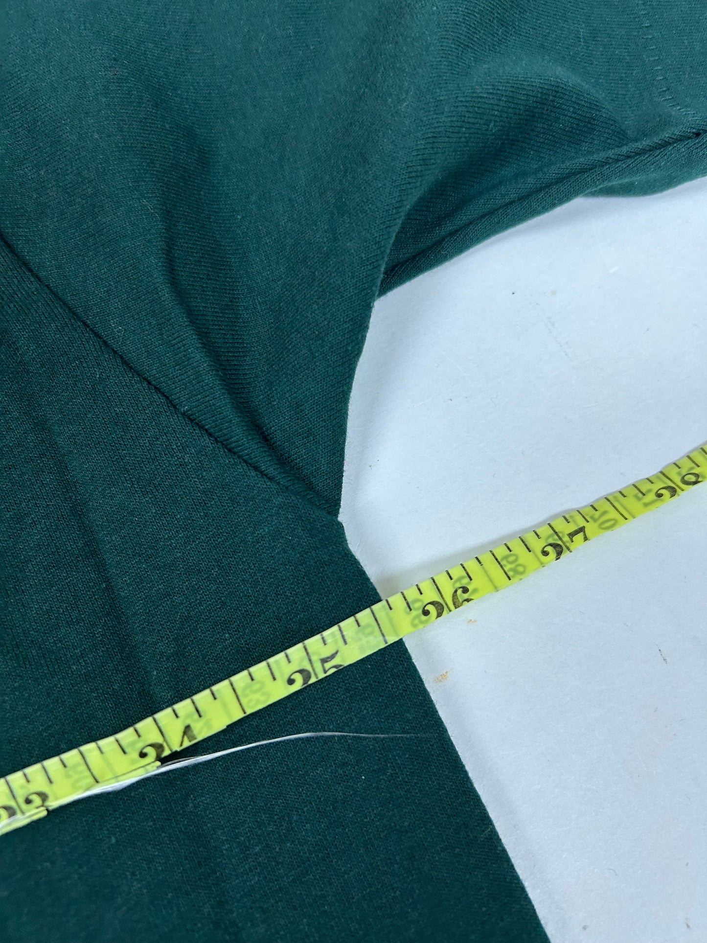 Edgewood NJ first edition “Deeper Than The Roots.” Tee 2XL 90s Fruit Of The Loom USA 50/50 Blend Dark Forest Green