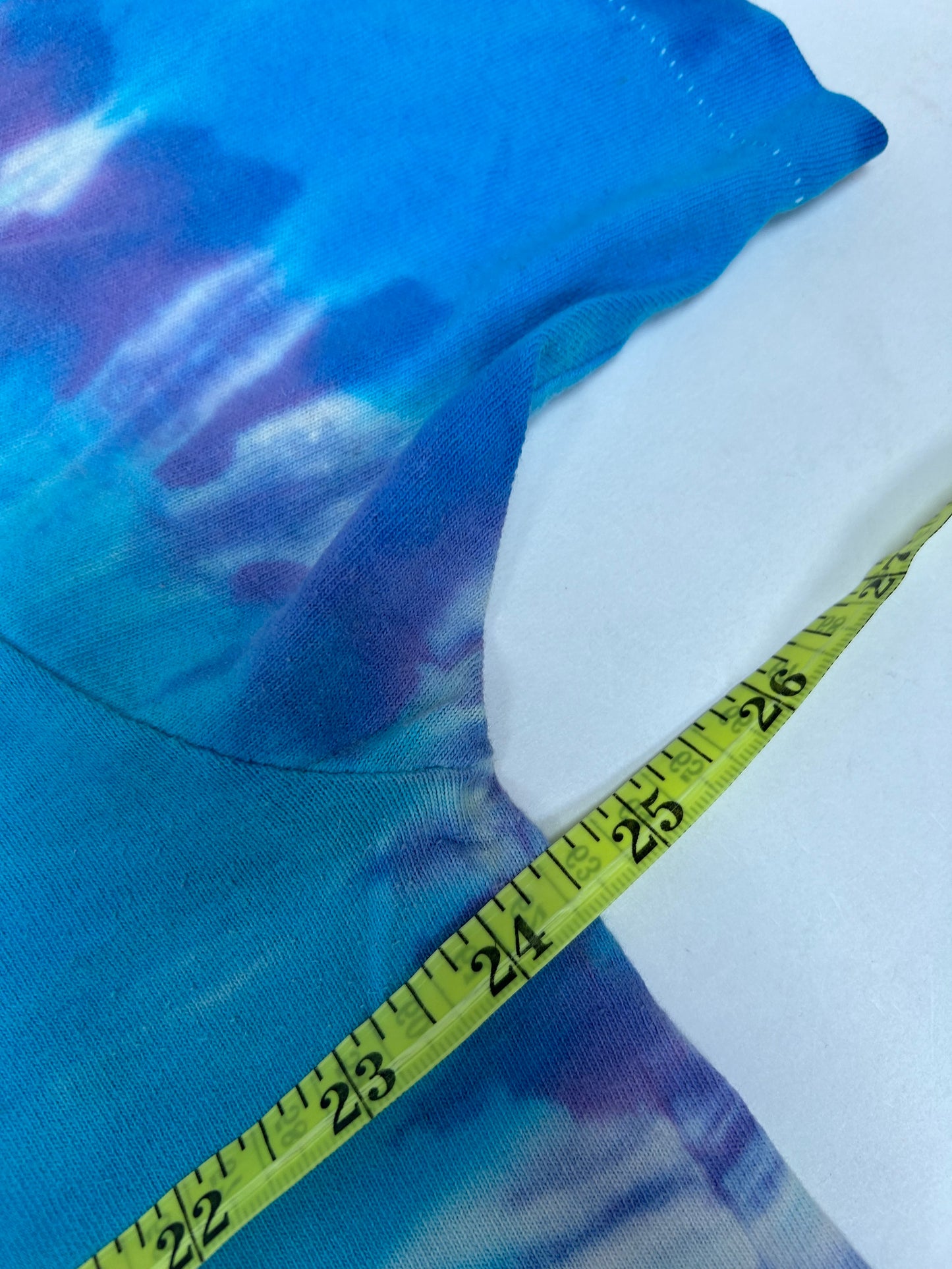 Vintage 90s Ben and Jerrys Wavy Gravy Ice Cream Tie Dye Tee Stained As Is XL 24.5s29.5 Inches