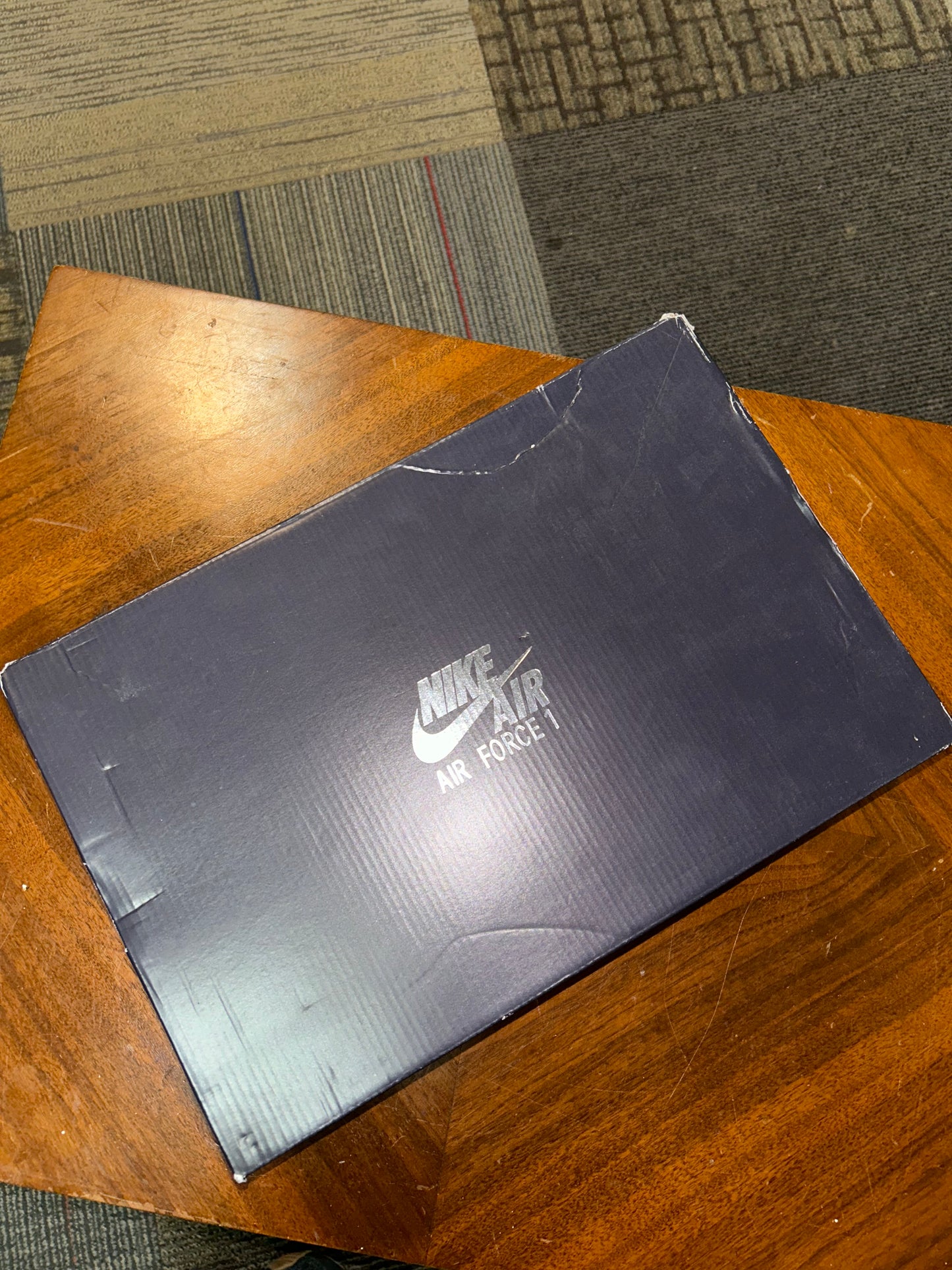 2022 Nike Air Force 1 '07 LV8 Mid 40th Anniversary Blue Jay Size 11 Brand New With Box