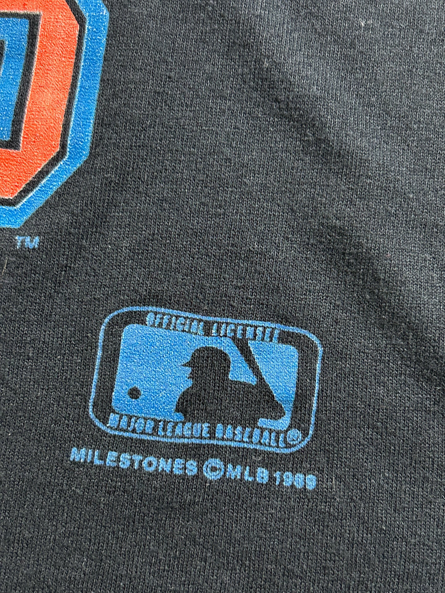 Vintage New York Mets MLB Tank Top Made USA MLB Milestones 1989 Boxy 20.5x25.5 Inches