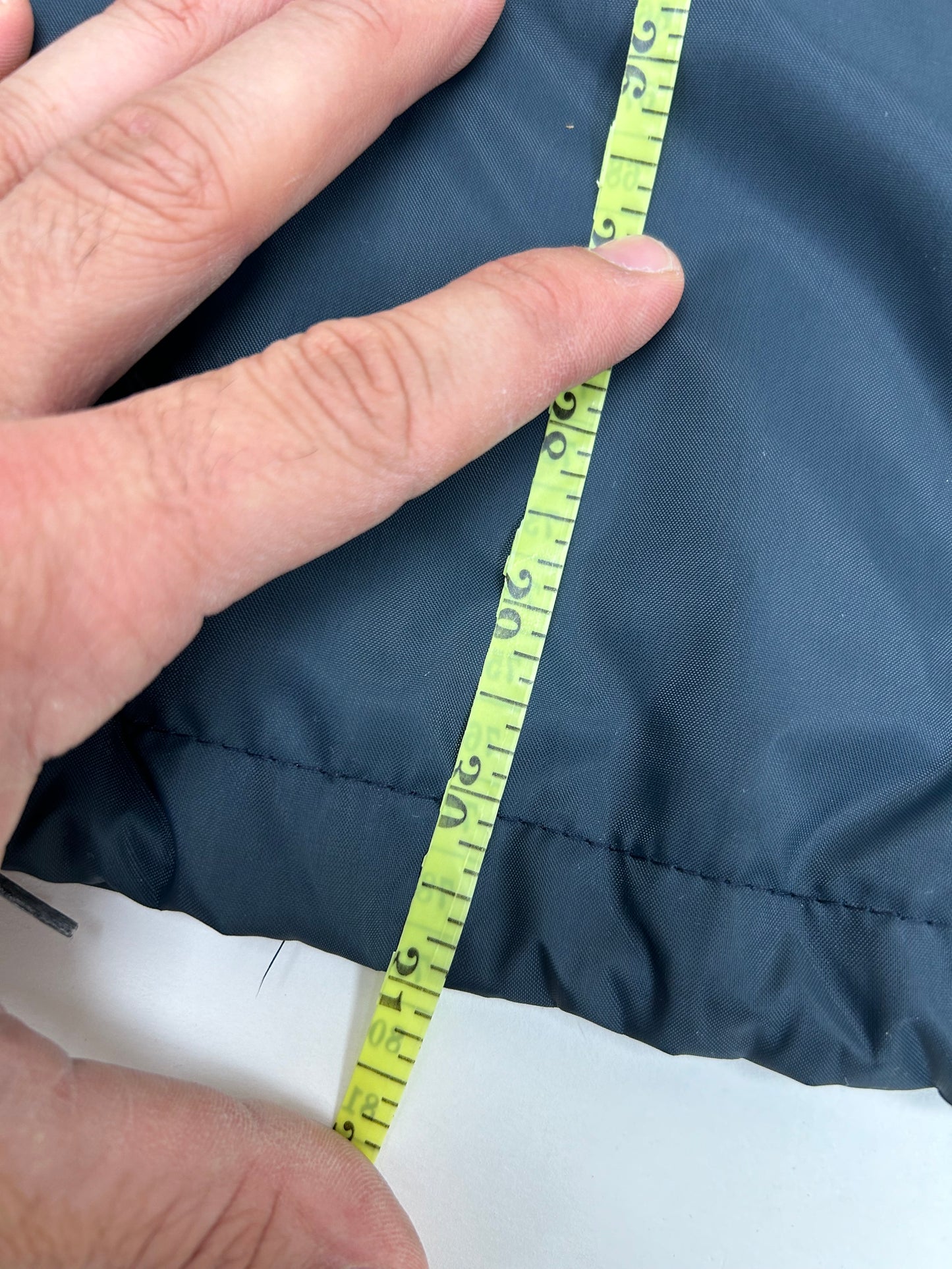 Vintage 90s New Jersey State Police Coaches Jacket Artex XL 27x31 Inches Navy